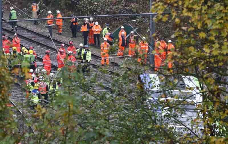 Accident de tramway a londres