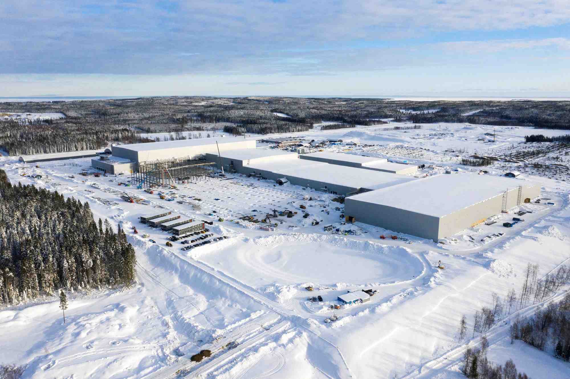 Northvolt a skelleftea, en suede