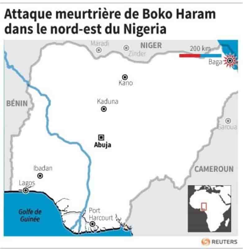 Attaque meurtriere de boko haram dans le nord-est du nigeria