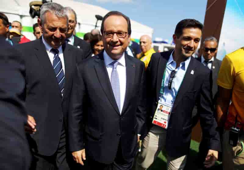 Hollande a rio pour defendre la candidature de paris 2024