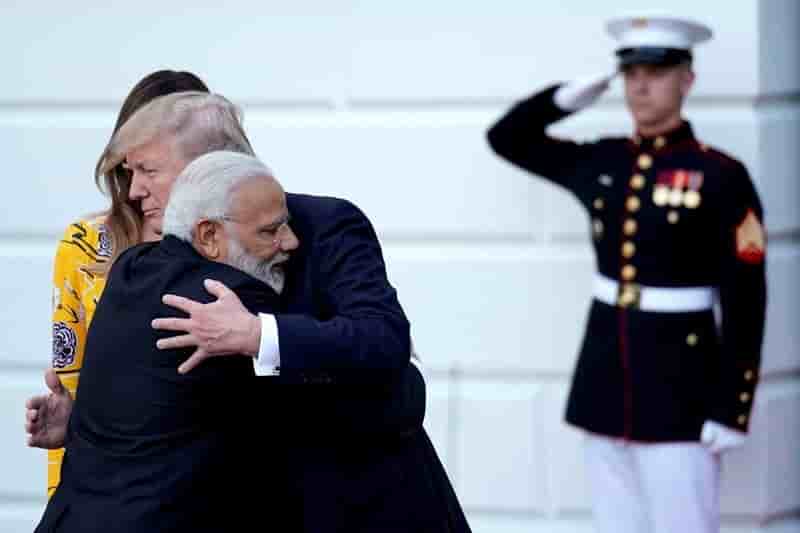 Les relations usa-inde n'ont jamais ete meilleures, dit trump a modi