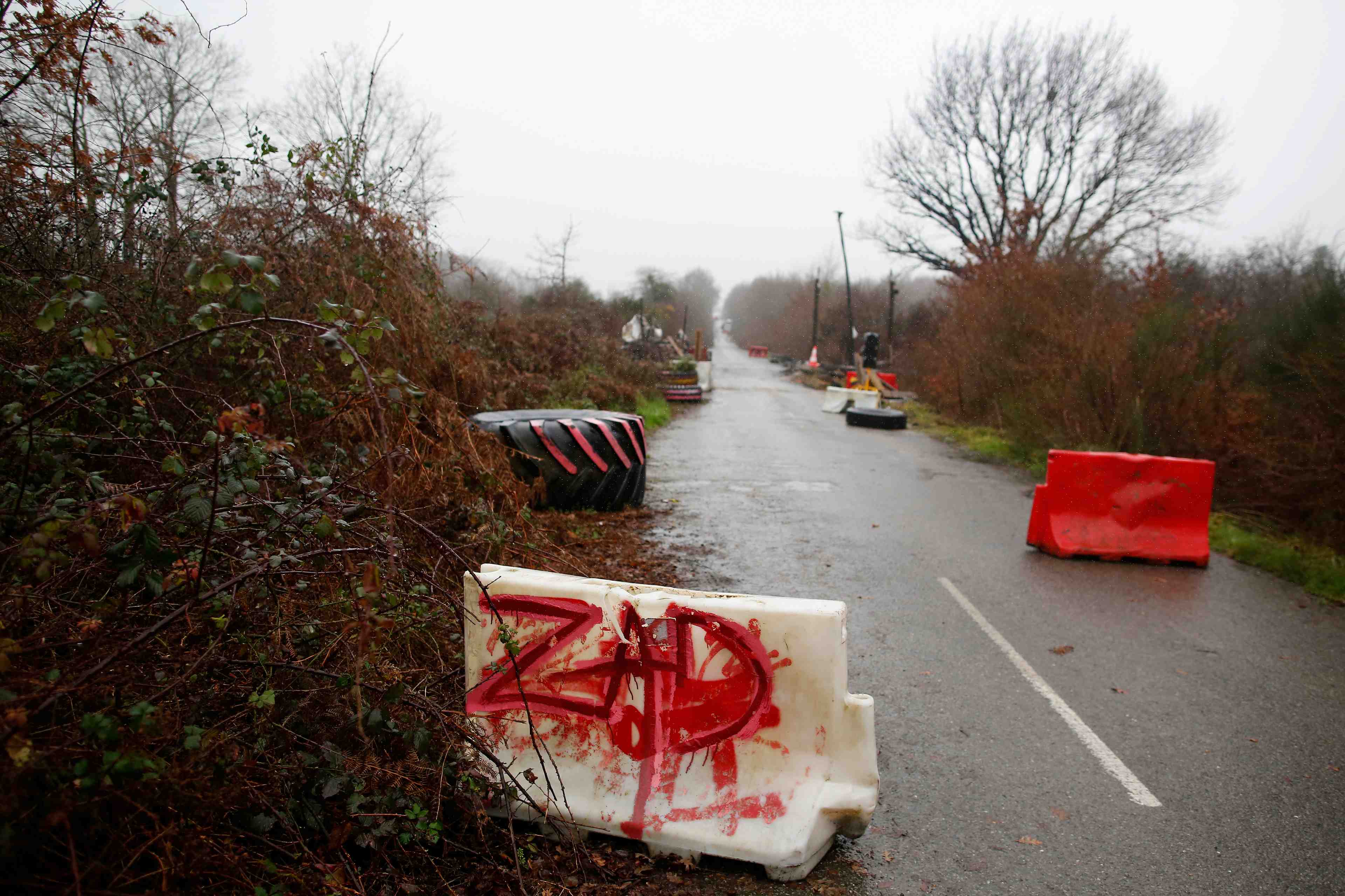 Les "zadistes" debloqueront la "route des chicanes" des lundi