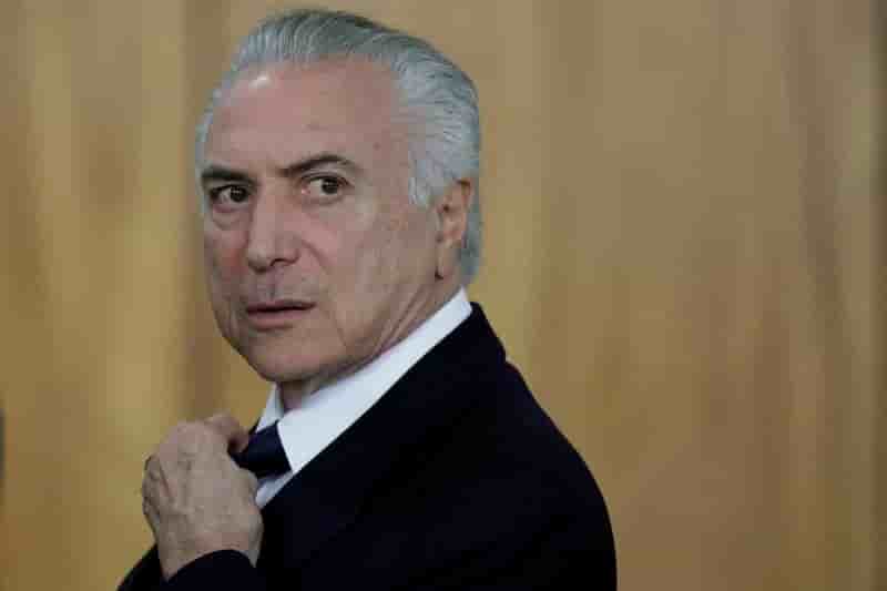 Le president bresilien michel temer mis en examen pour corruption
