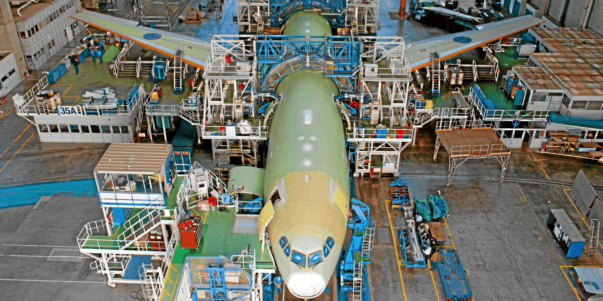The A330/A340 final assembly line is located at the Toulouse/Blagnac Airport in France, which also is home to Airbus? A320, A380 and A350 XWB assembly facilities