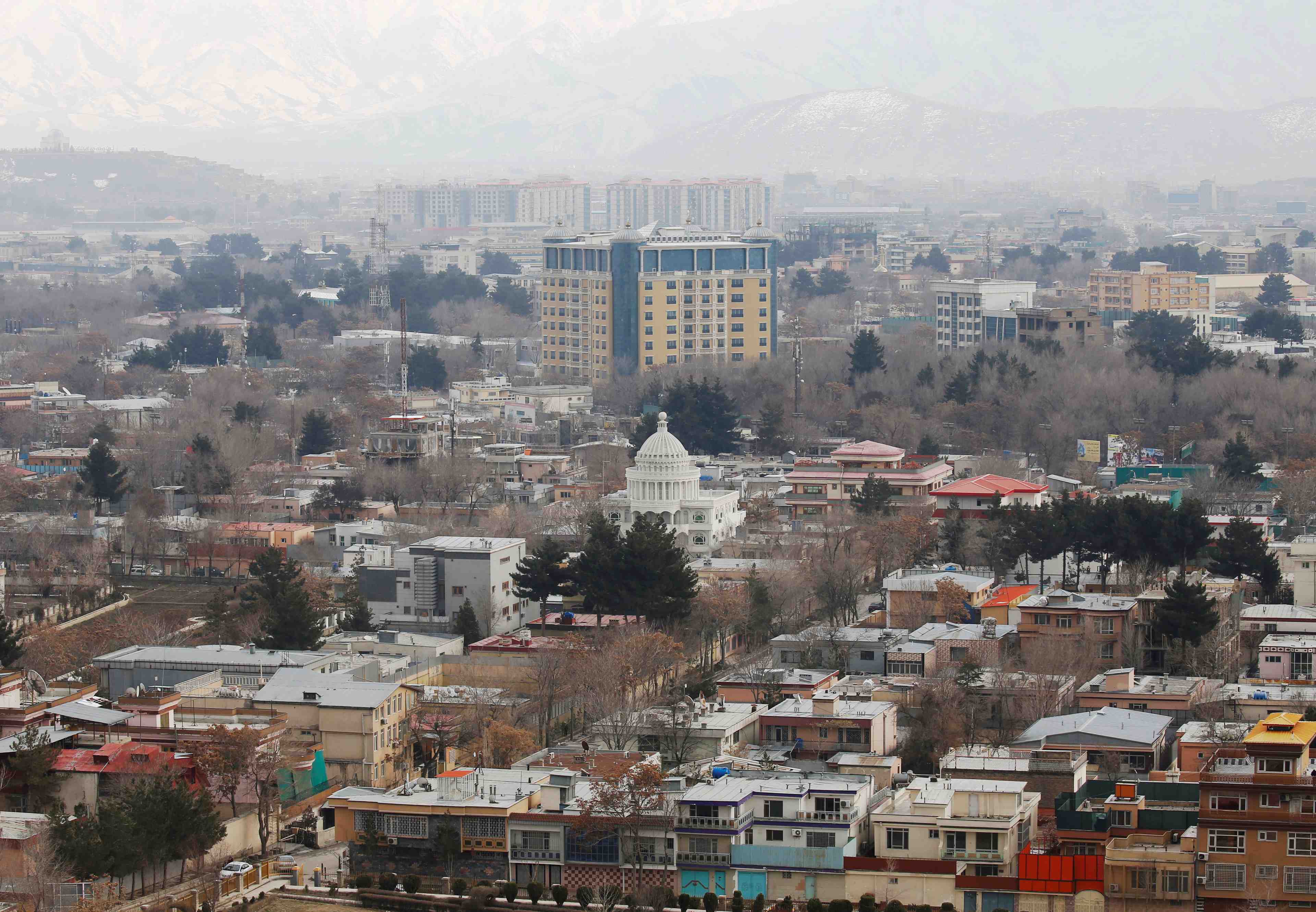 Afghanistan: puissante explosion et coups de feu entendus a kaboul