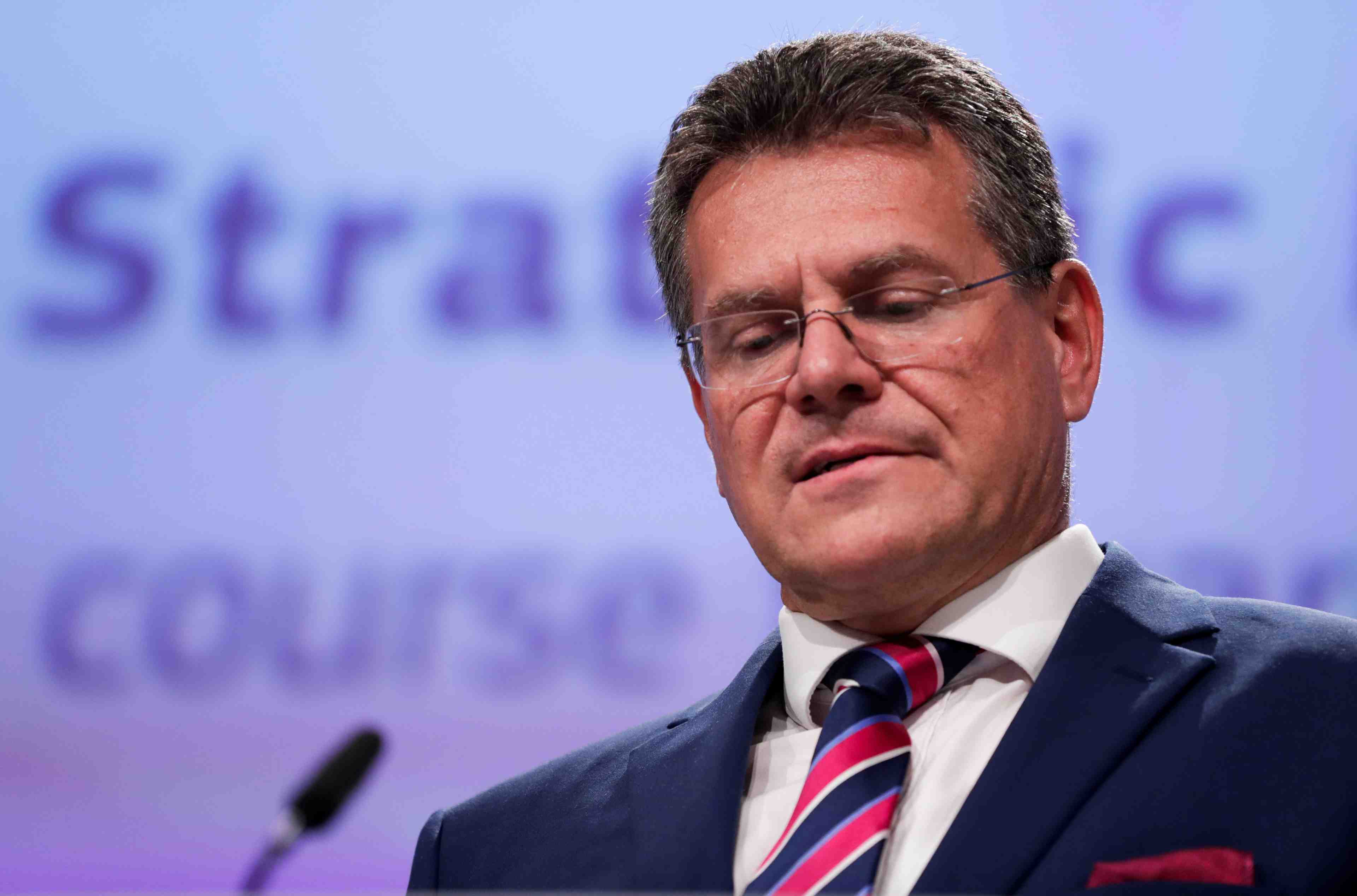 Brexit: sefcovic, vice-president de la commission, attendu jeudi a londres