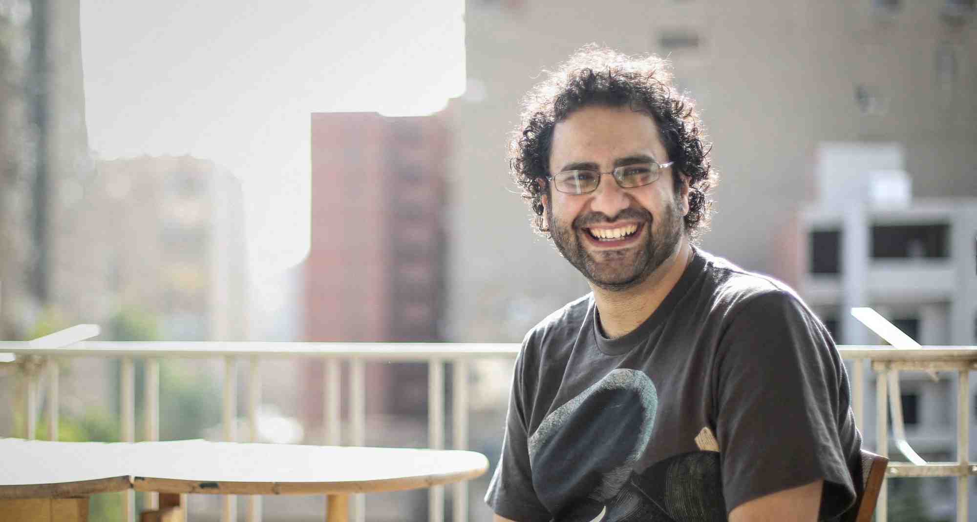 L'opposant egyptien emprisonne et greviste de la faim alaa abd el-fattah