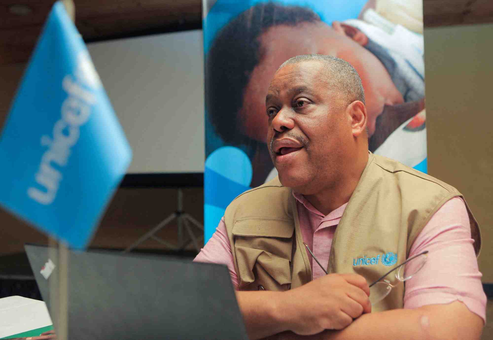Garry conille, lors d'une interview avec reuters a port-au-prince