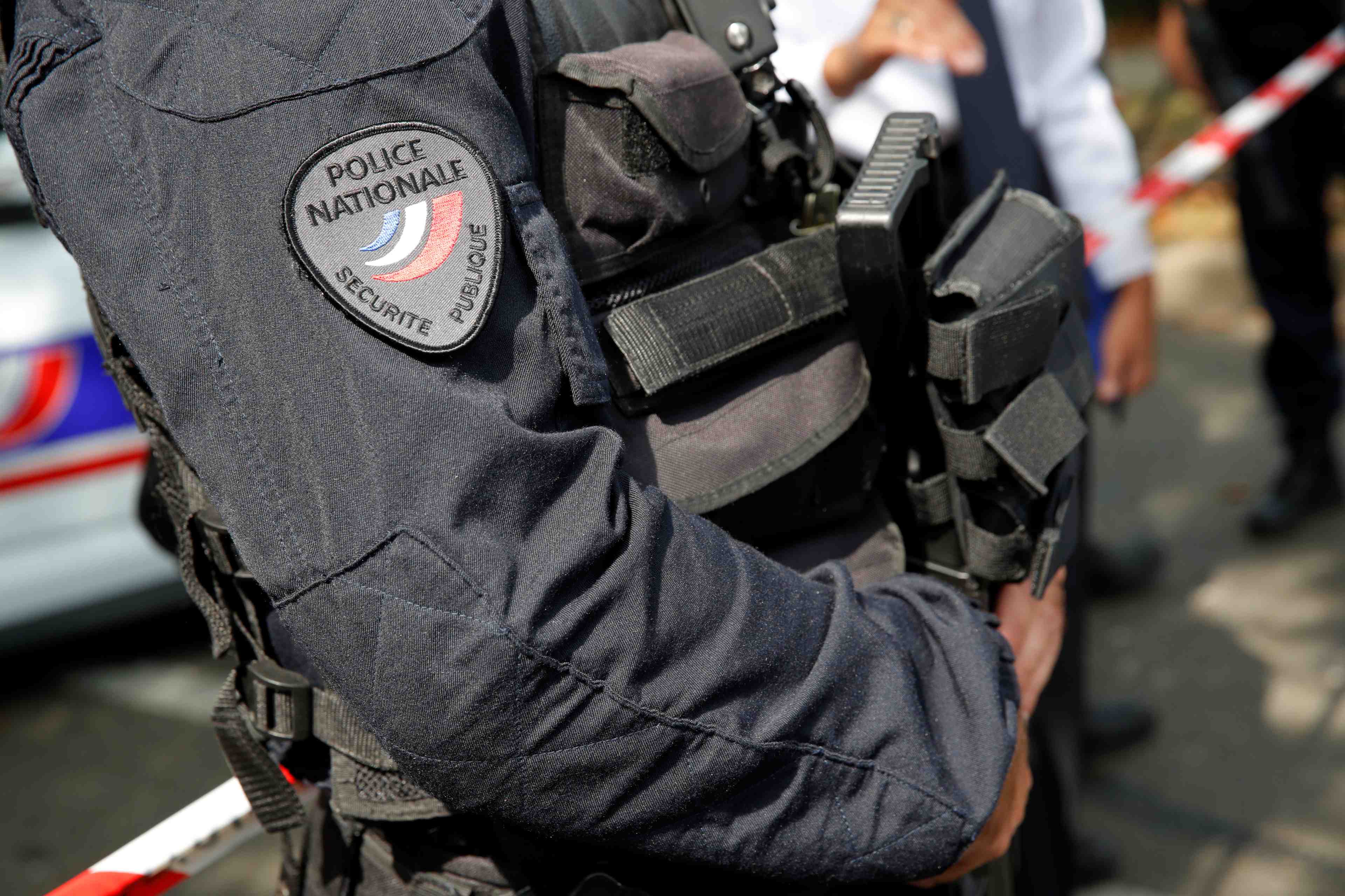 Evacuation d'un camp de migrants a grande synthe