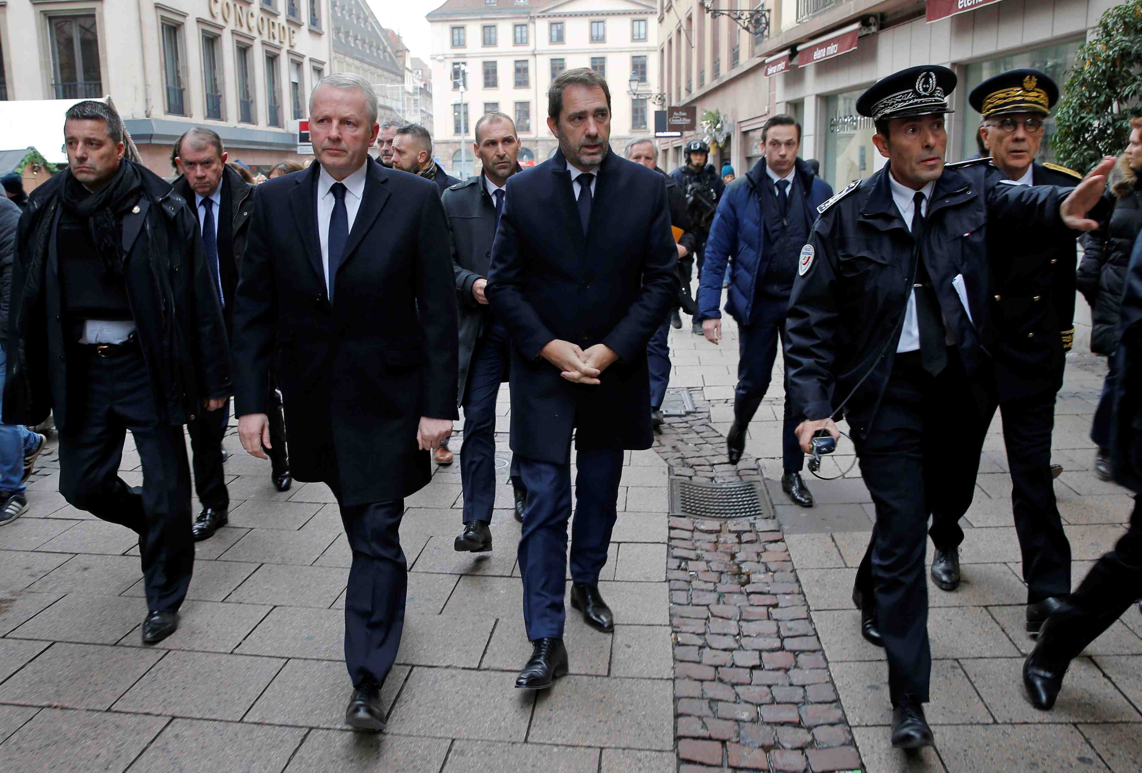 Strasbourg: castaner juge "opportuniste" la revendication de daech