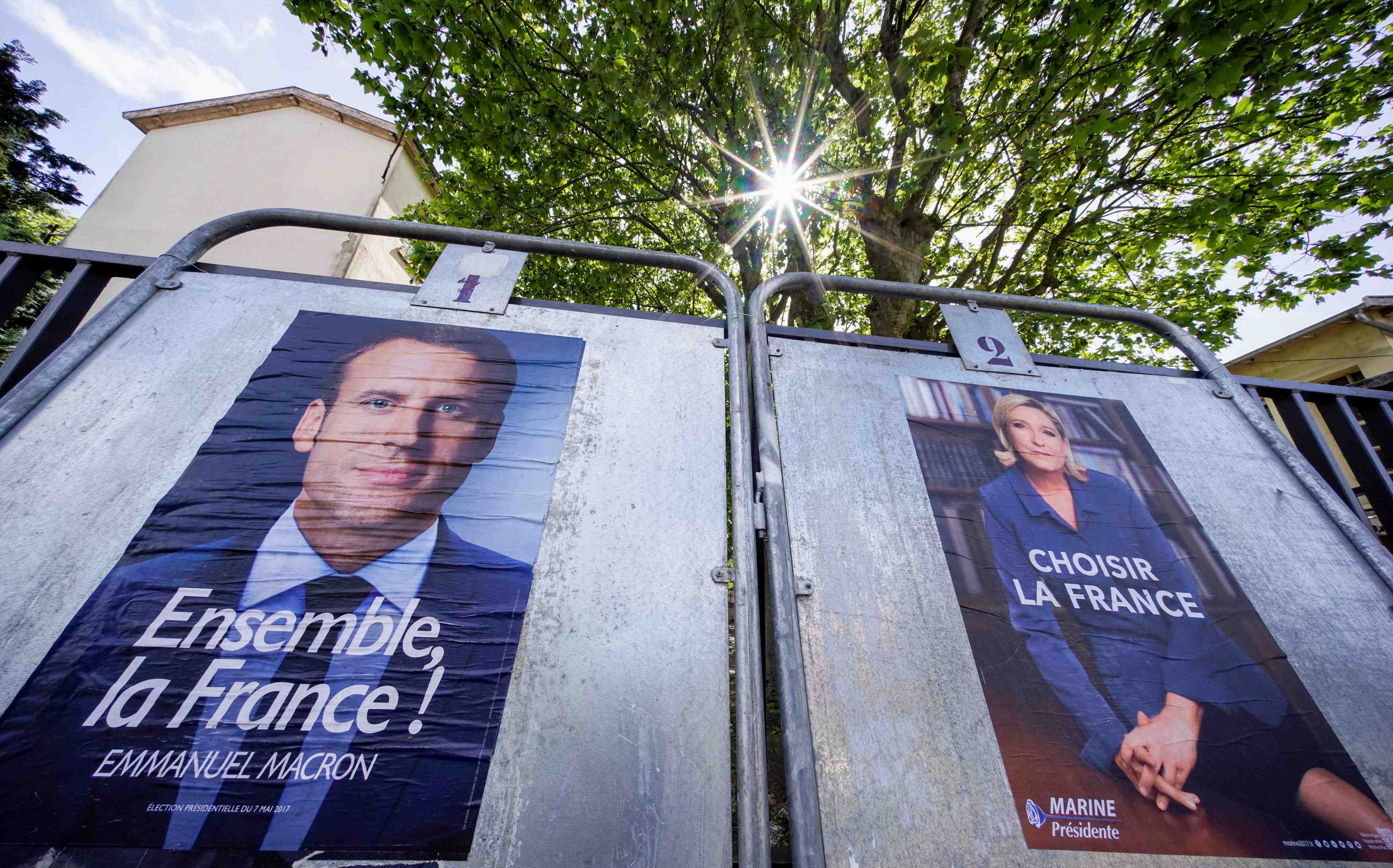 Escalade verbale entre macron et le pen