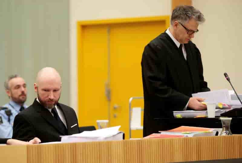 La cour supreme de norvege refuse d'examiner l'appel de breivik