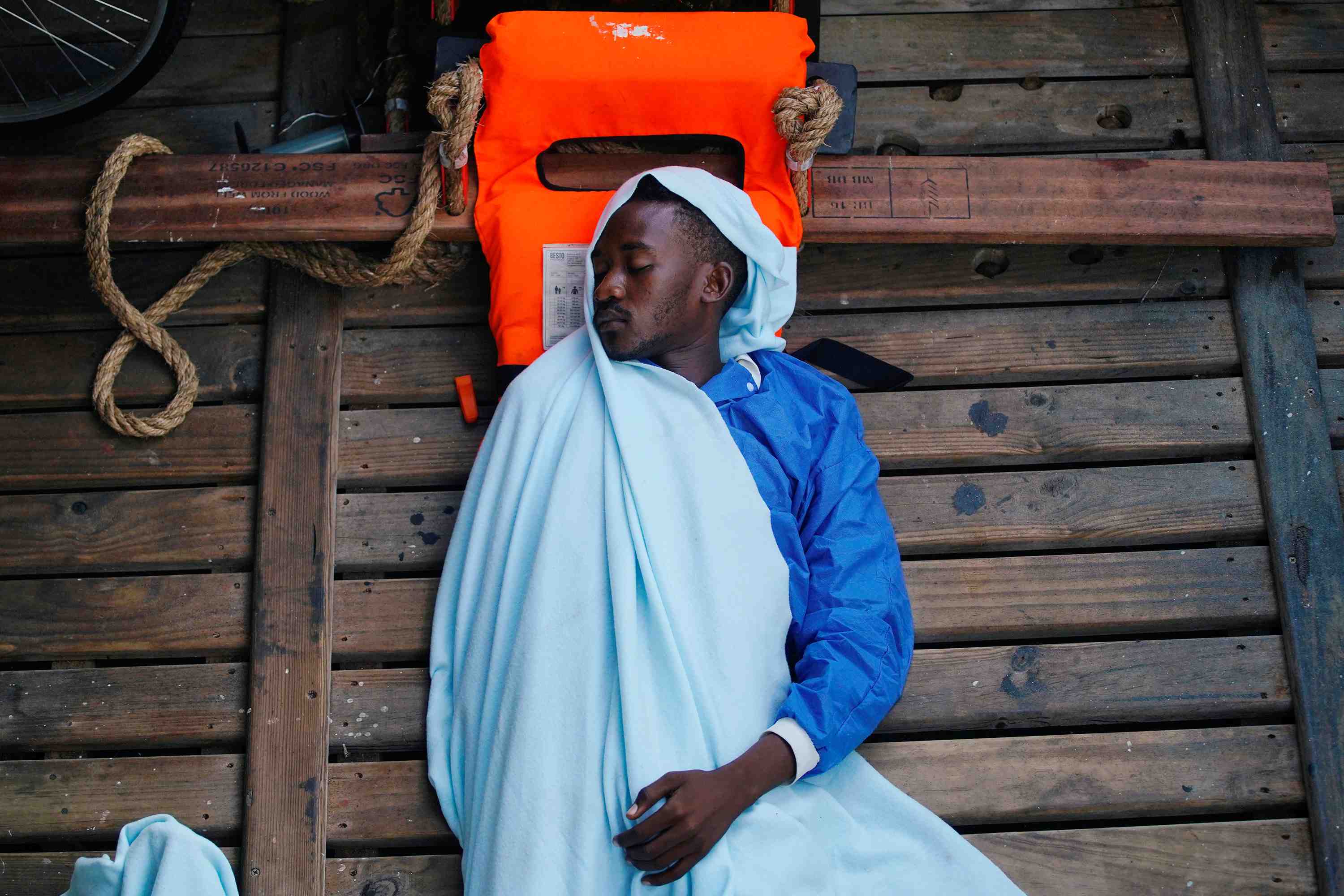 L'ocean viking, successeur de l'aquarius, a secouru 85 migrants