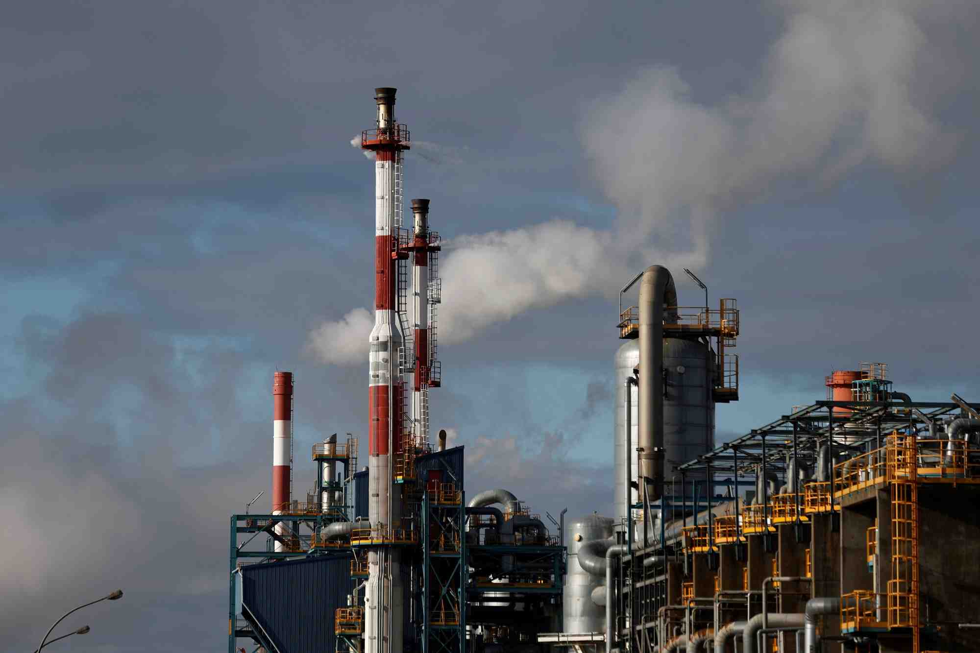 Le site industriel d'alsachimie a chalampe