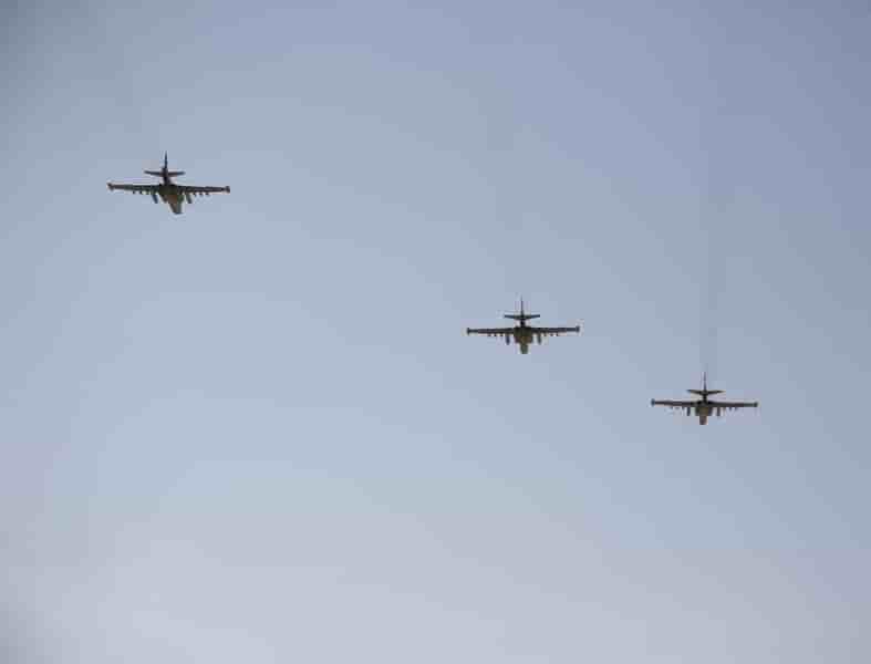 Exercices de l'armée de l'air russe près de l'Ukraine