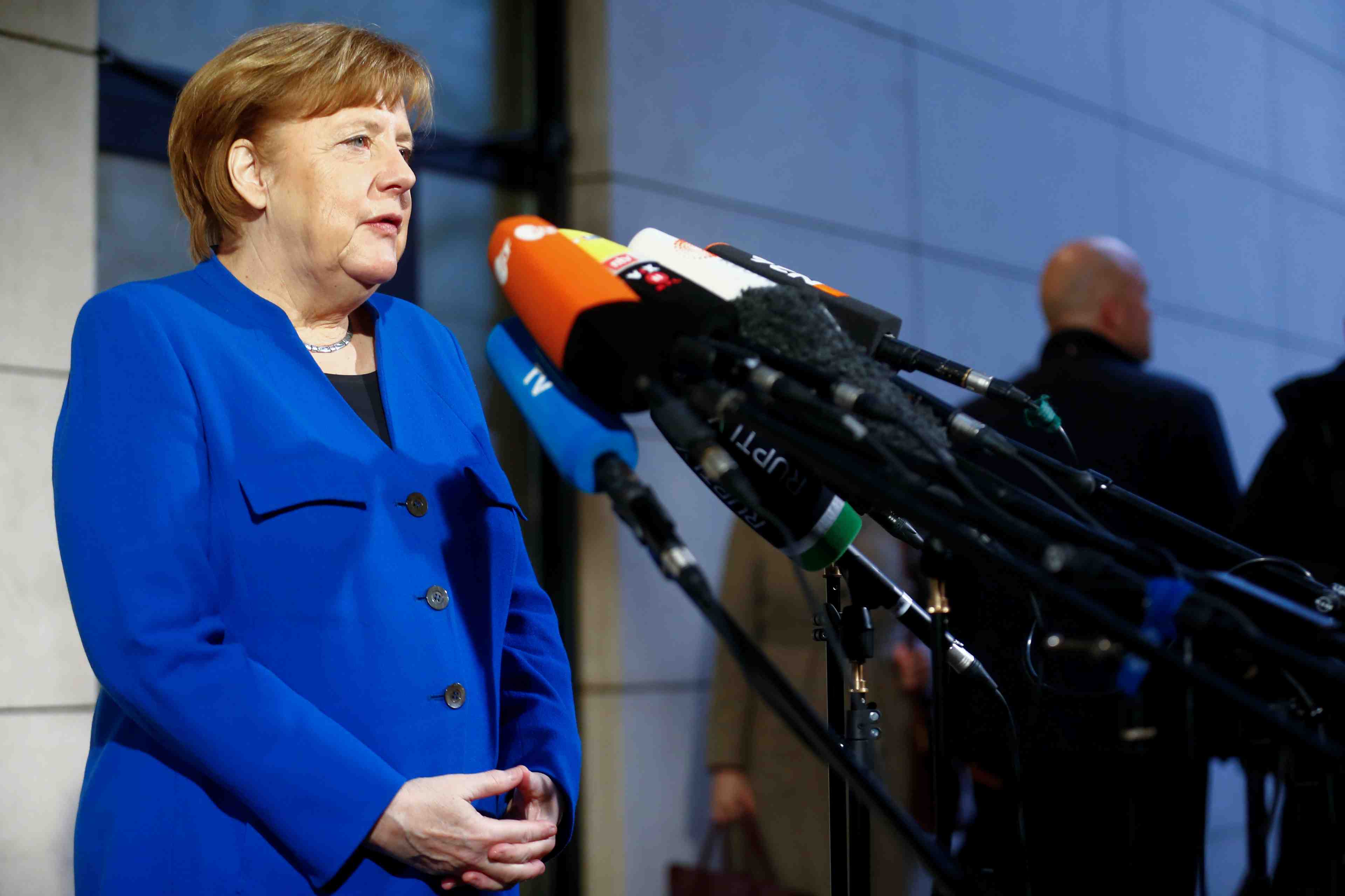 Dernier jour des discussions exploratoires cdu-csu-spd a berlin