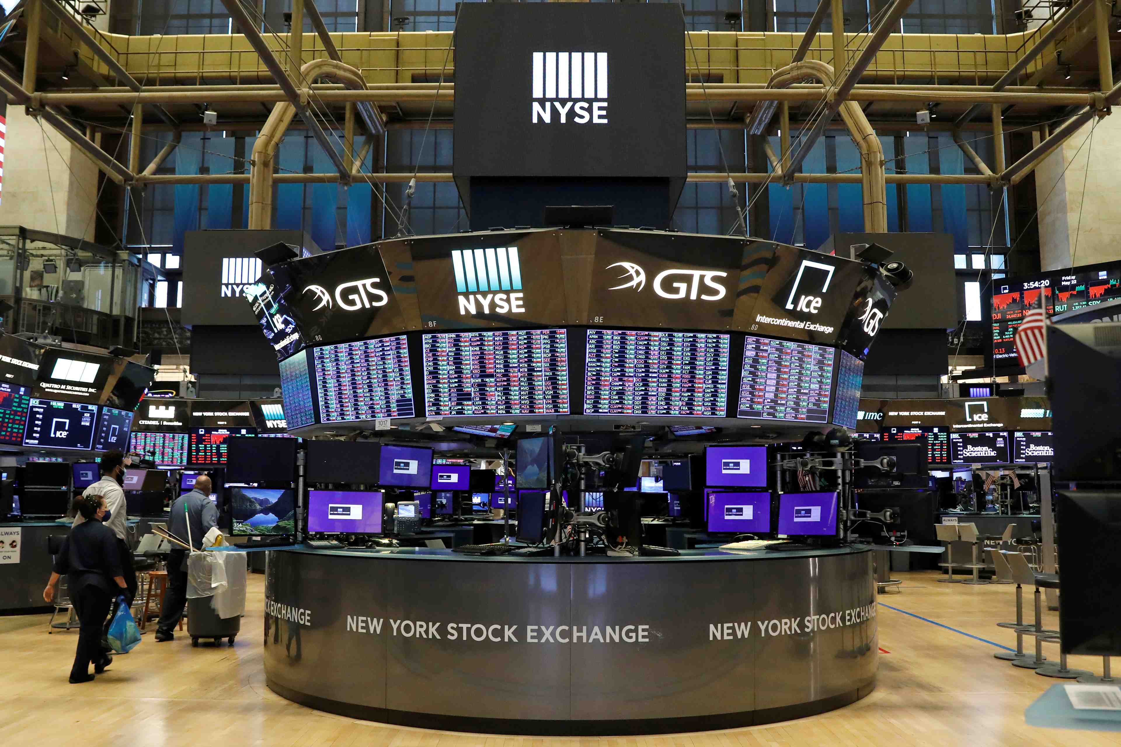 La bourse de new york ouvre en hausse