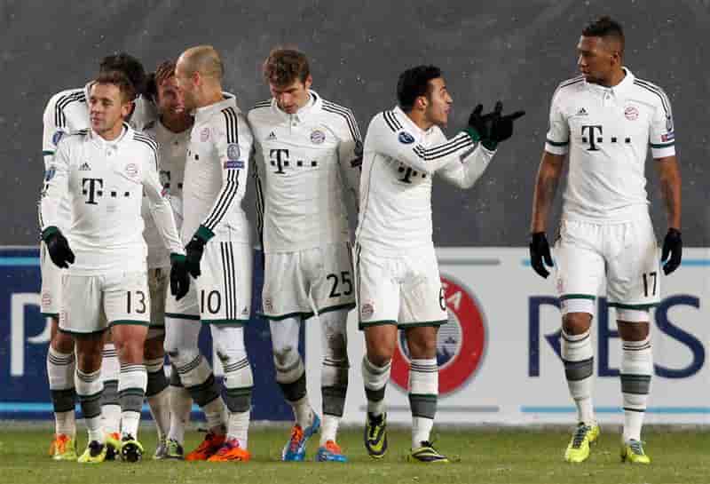 Ligue des champions: un Bayern record s'impose à Moscou
