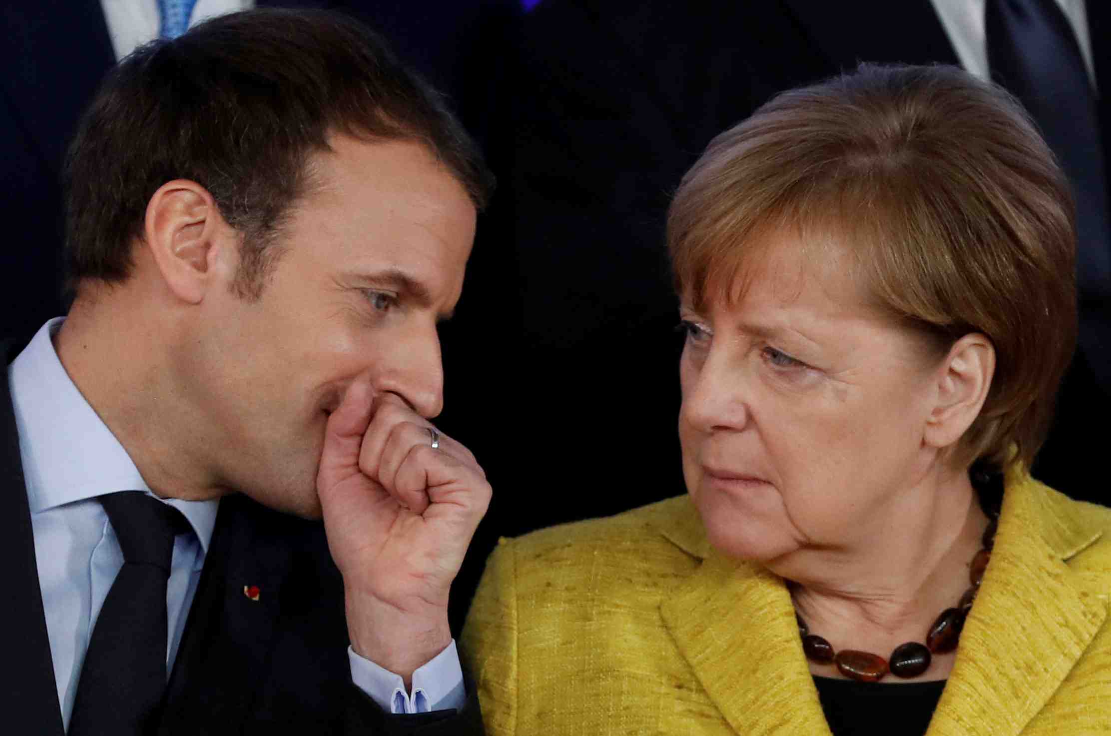 Macron rencontrera merkel jeudi a berlin