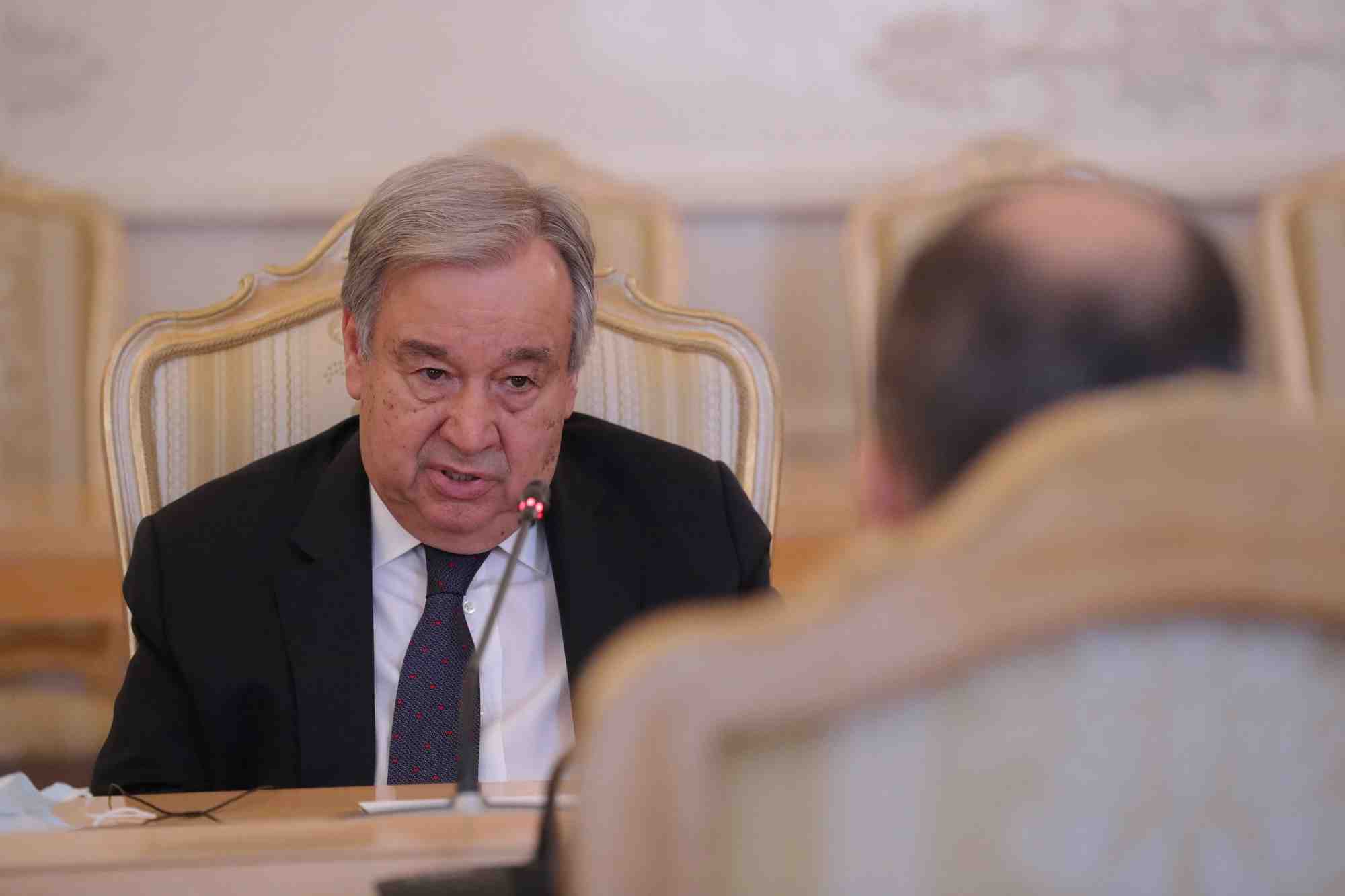 L'onu prete a se mobiliser pleinement pour sauver des vies a marioupol , dit guterres
