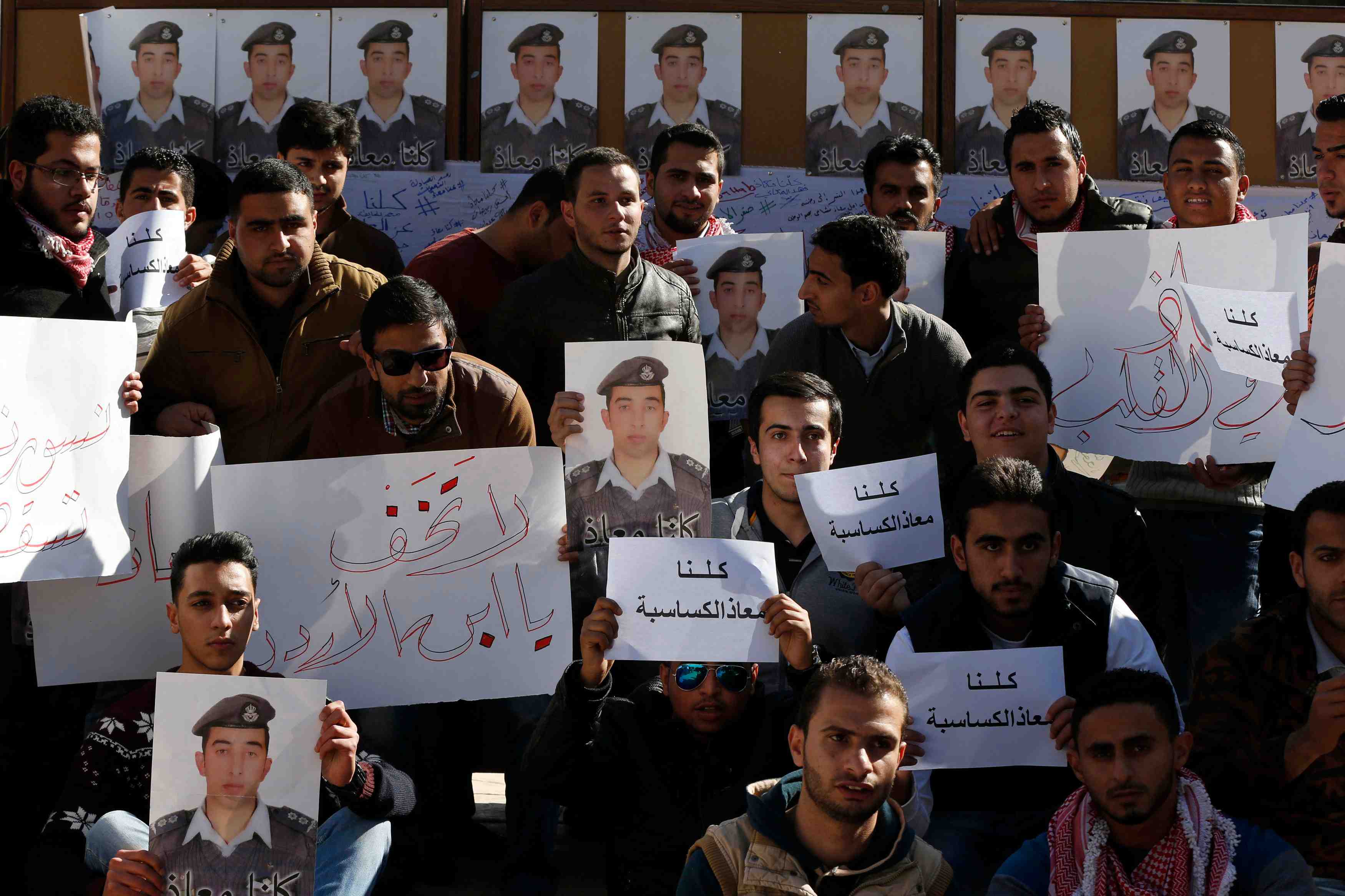 Apres l’assassinat du pilote jordanien otage de l’ei, amman execute deux djihadistes