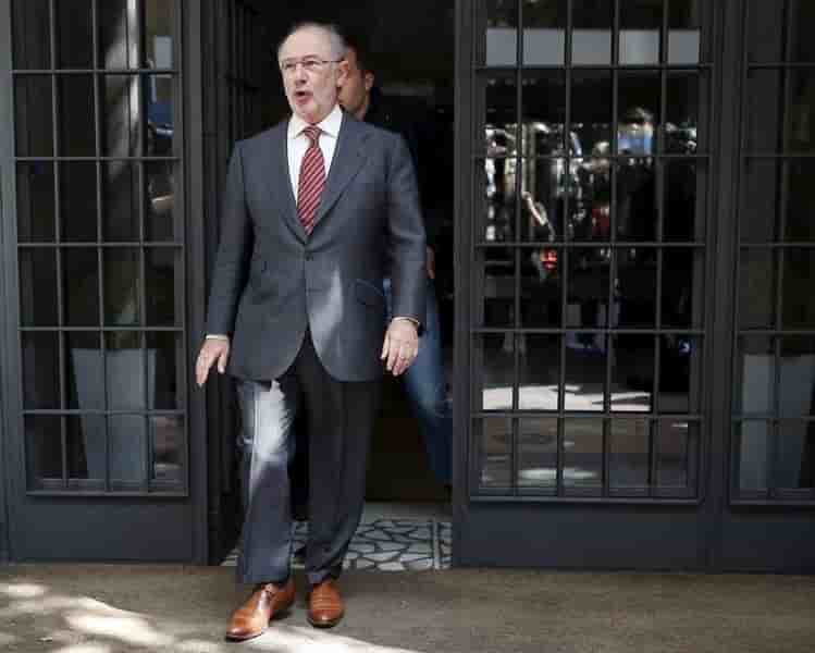 Caution de 18 millions d'euros pour l'ancien patron du fmi rodrigo rato