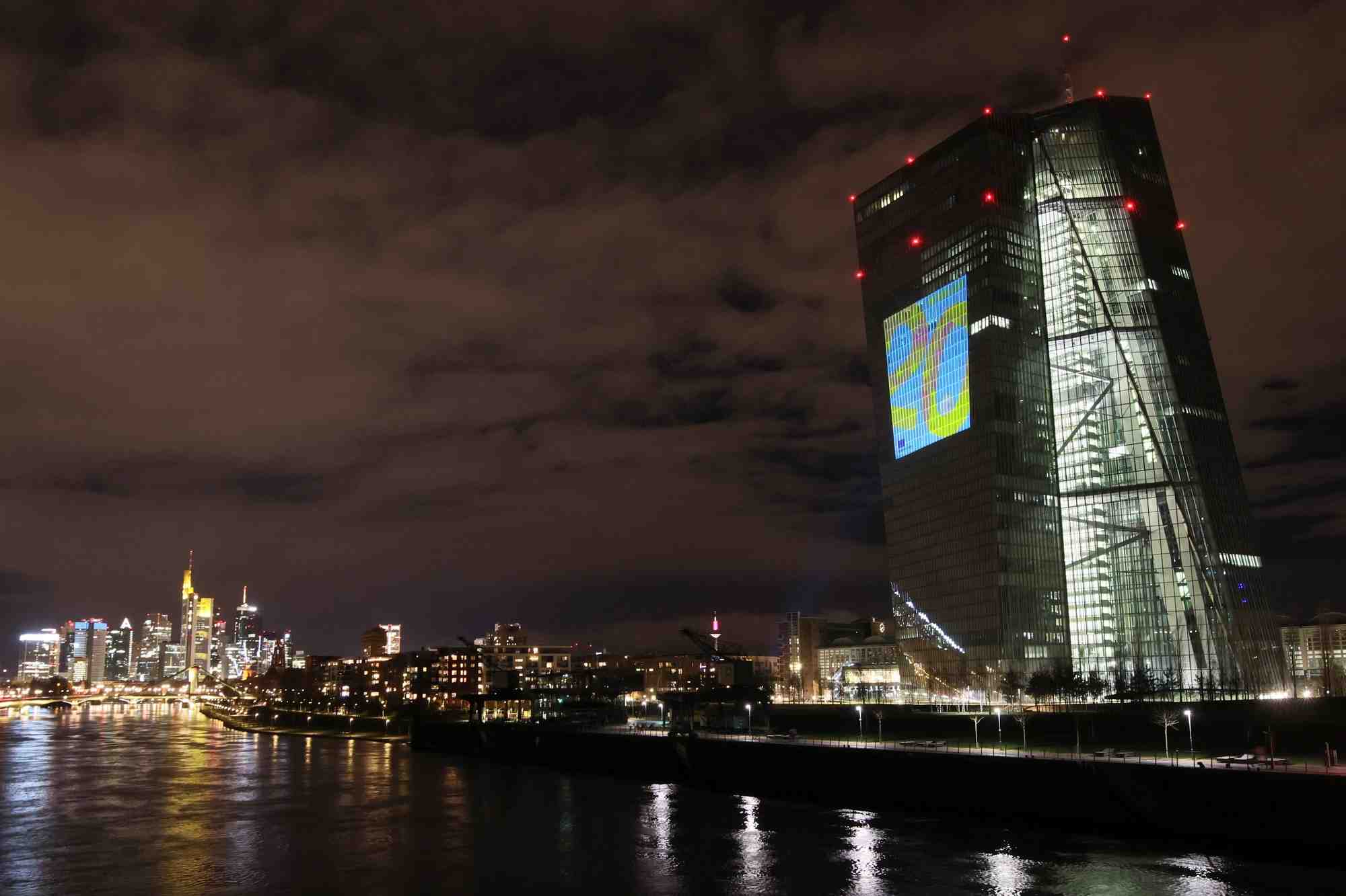 Photo d'archives du siege de la banque centrale europeenne (bce) a francfort, en allemagne