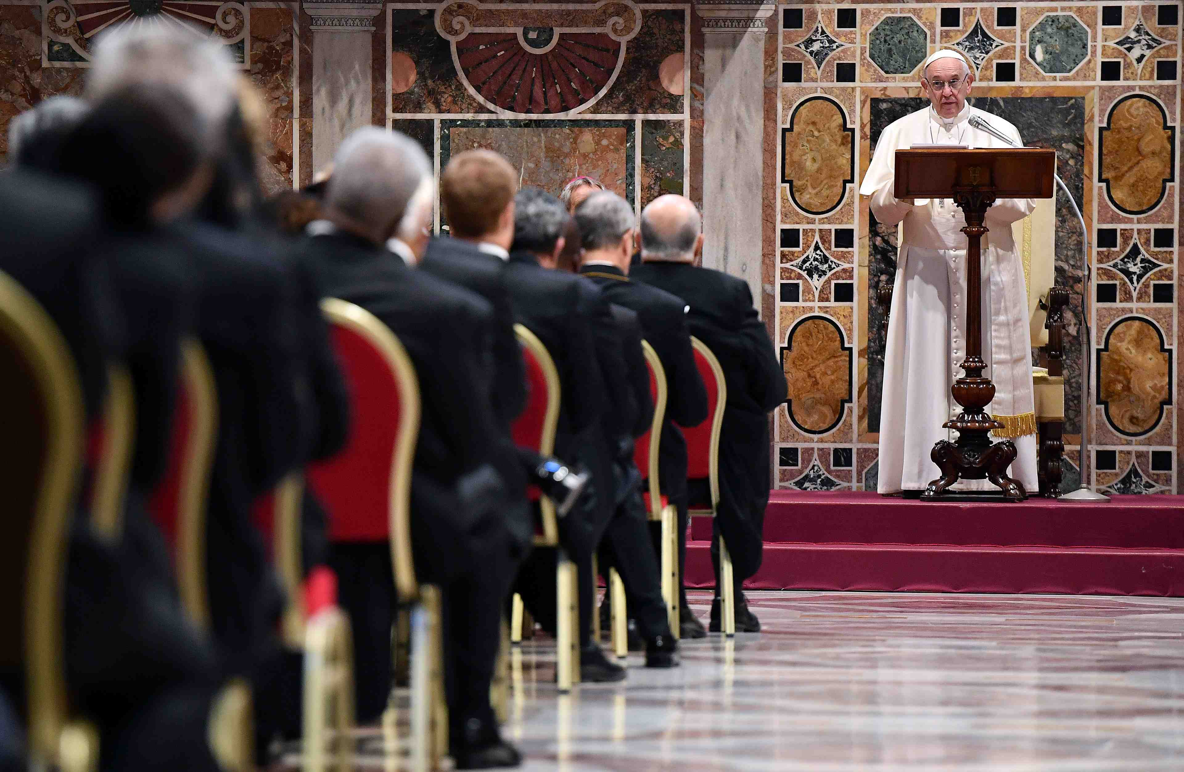 Le pape deplore la "reemergence des tendances nationalistes"