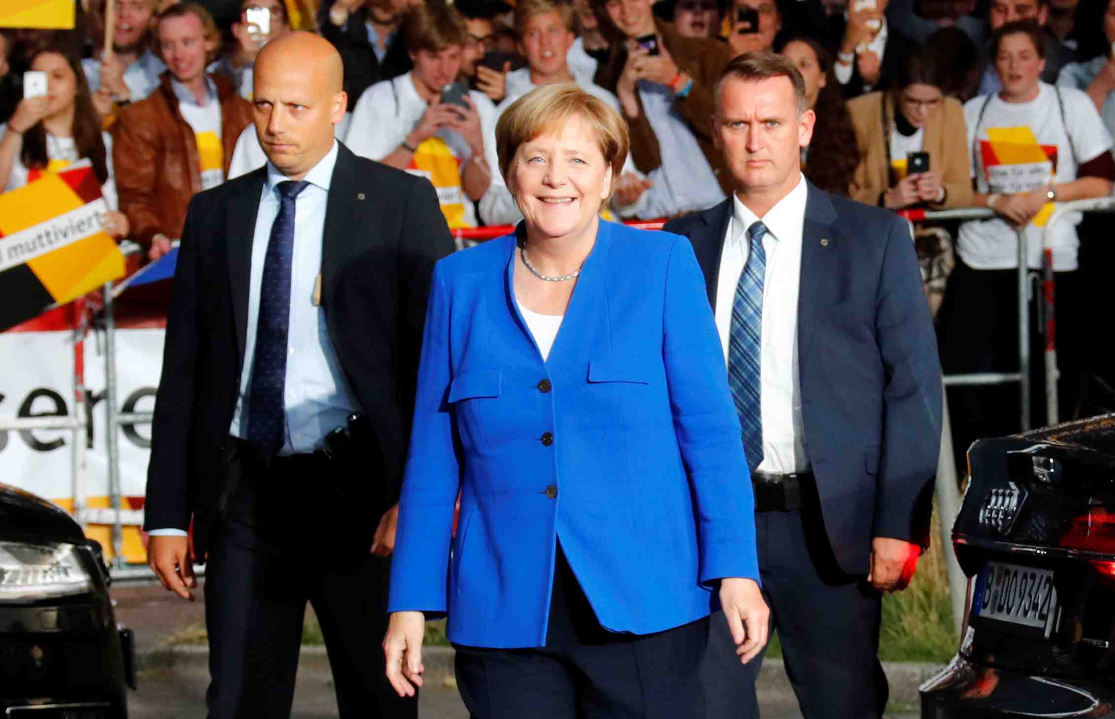 Merkel jugee meilleure que schulz lors de leur unique debat