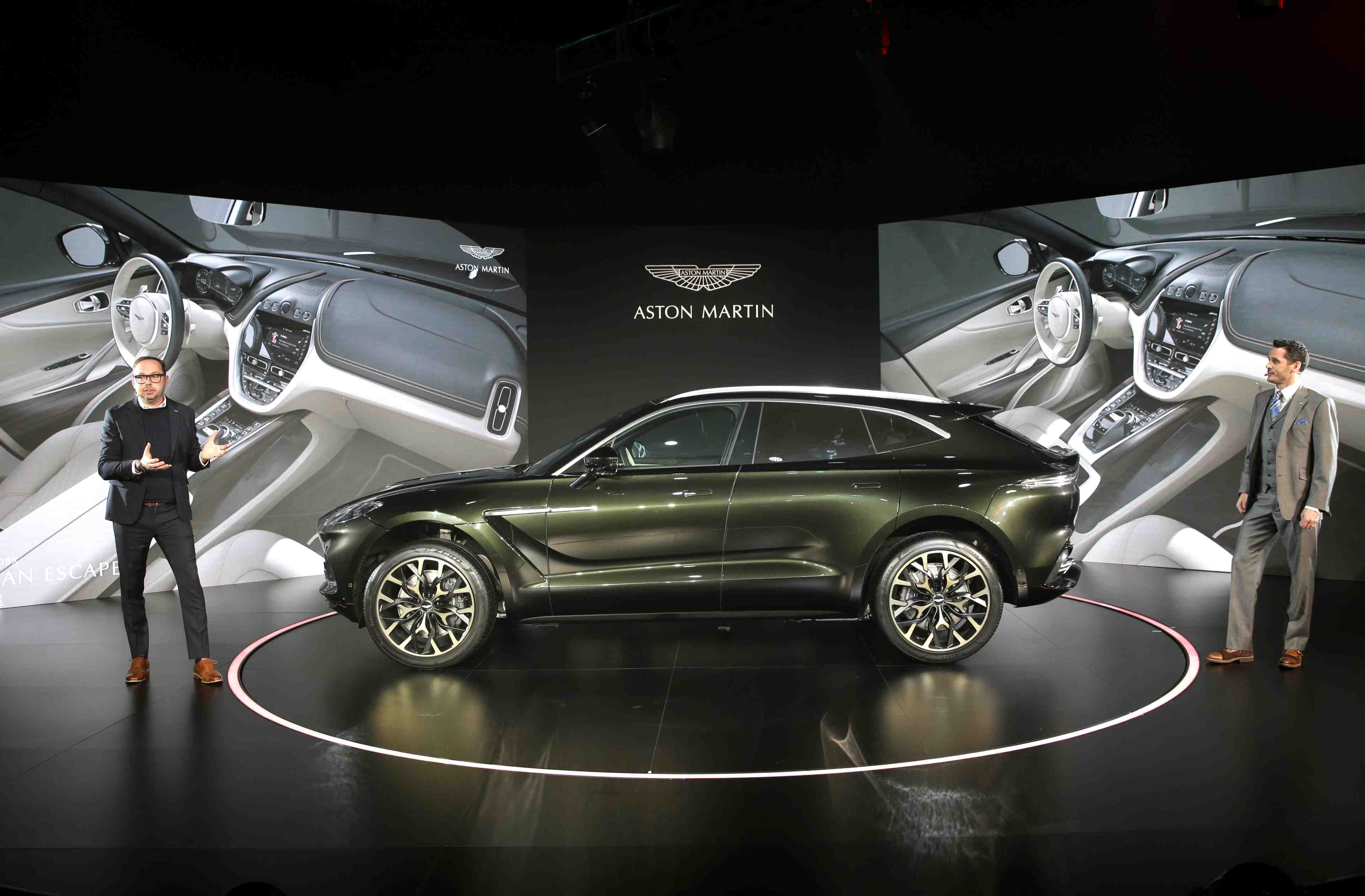 Aston martin lance son premier modele de suv