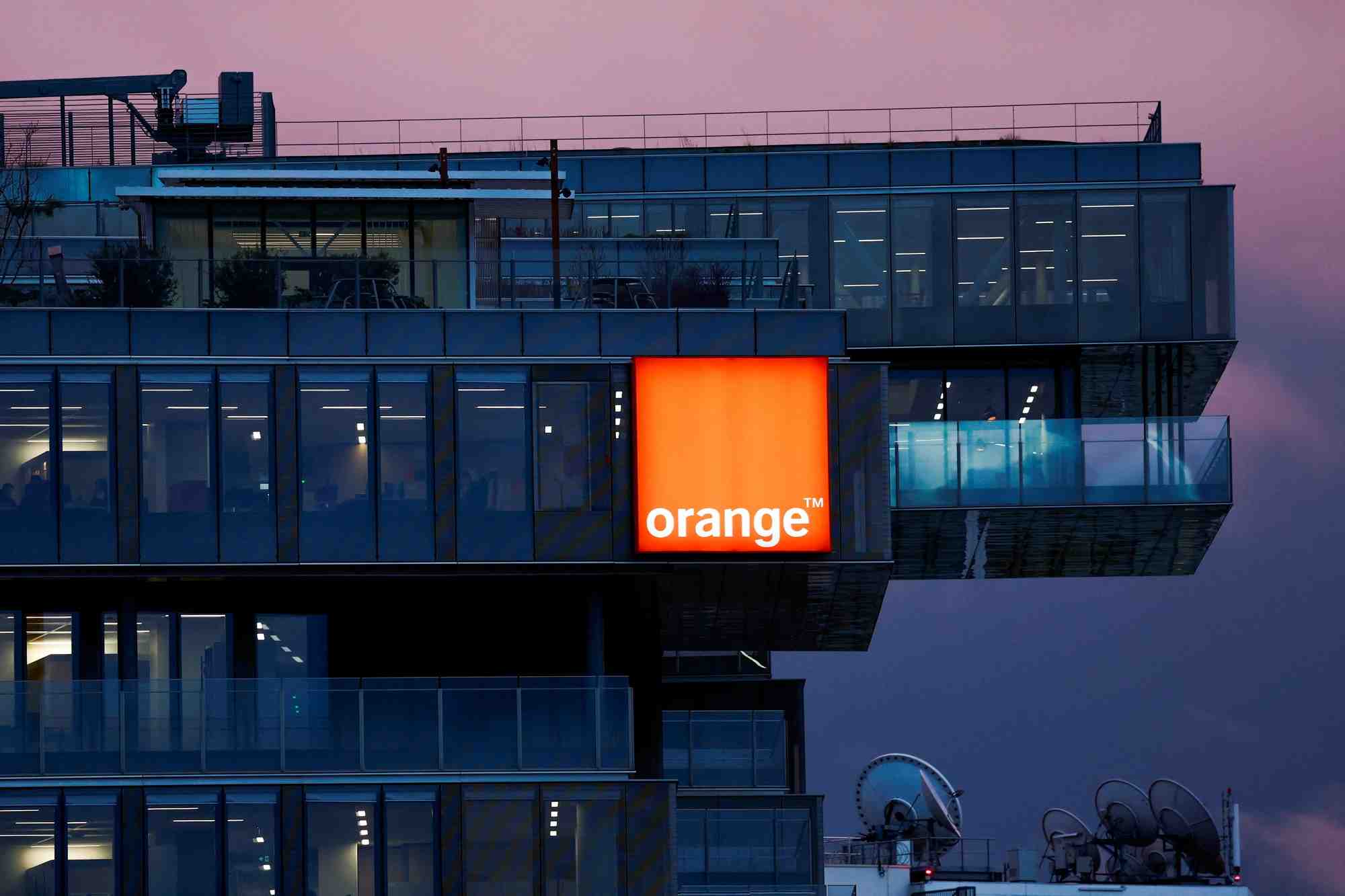 Le logo orange