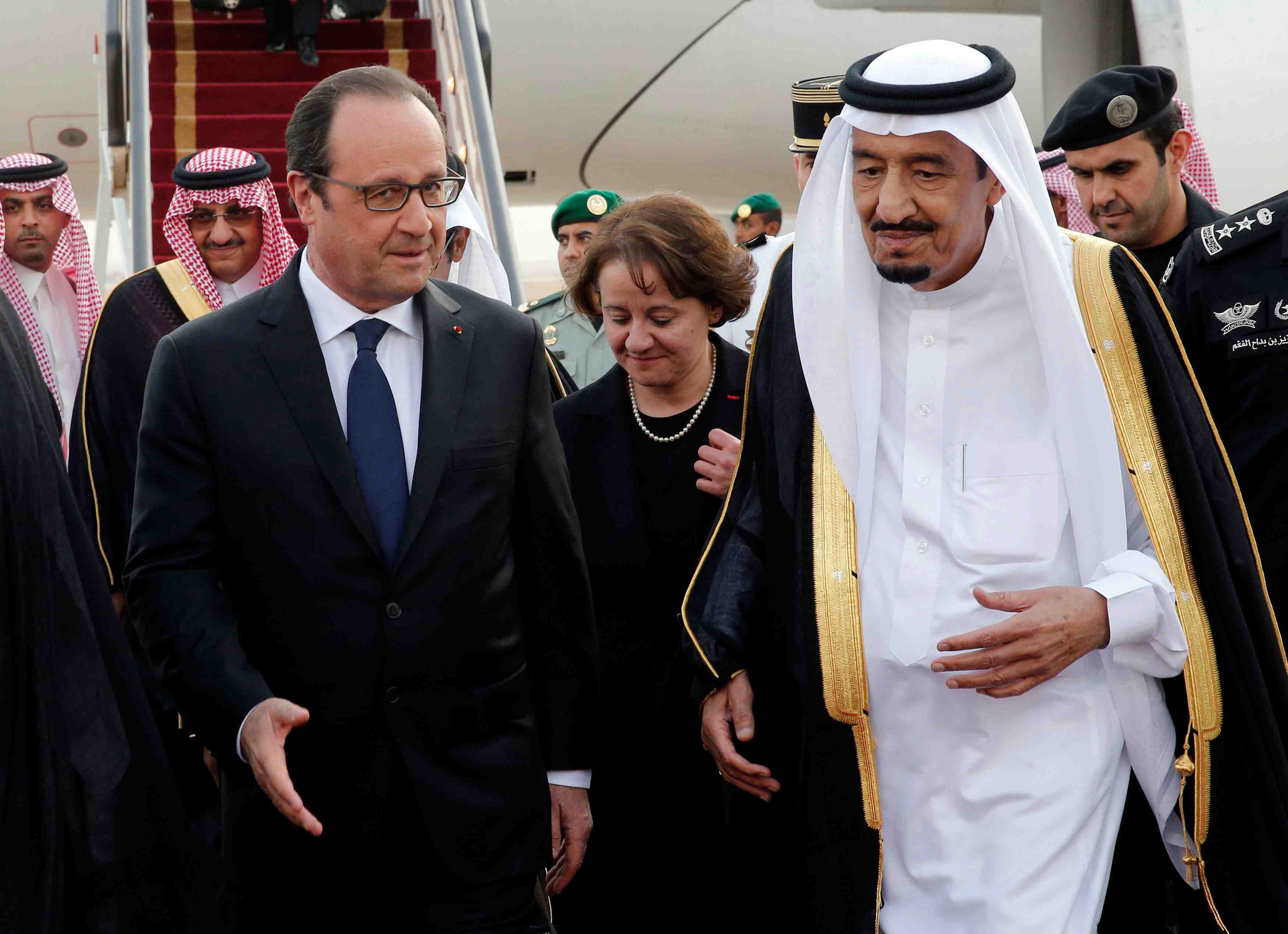 Paris et ryad discutent d'une vingtaine de projets economiques