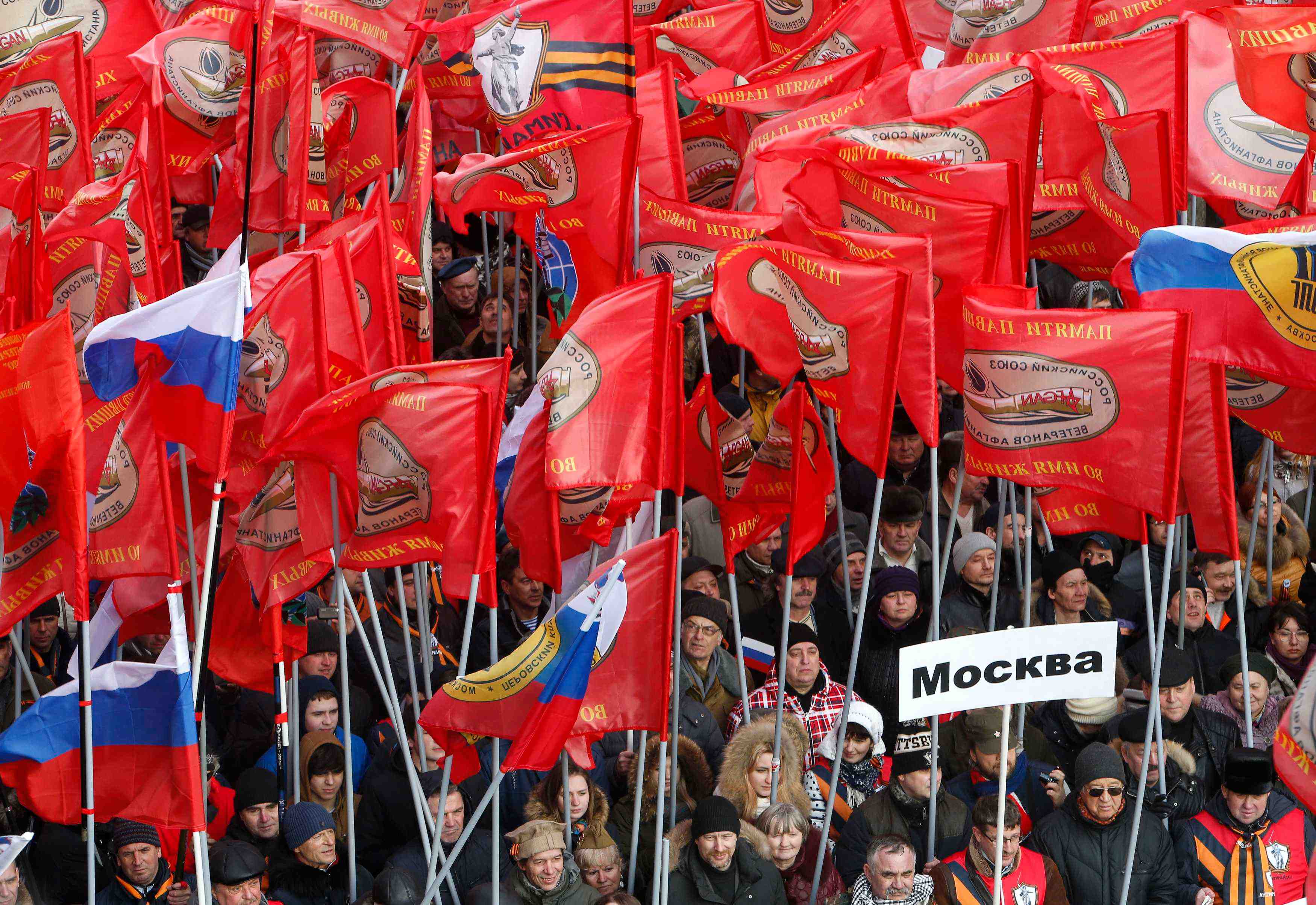 Une marche “anti-maidan” a moscou