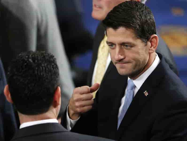 Paul ryan, president de la chambre des representants aux usa