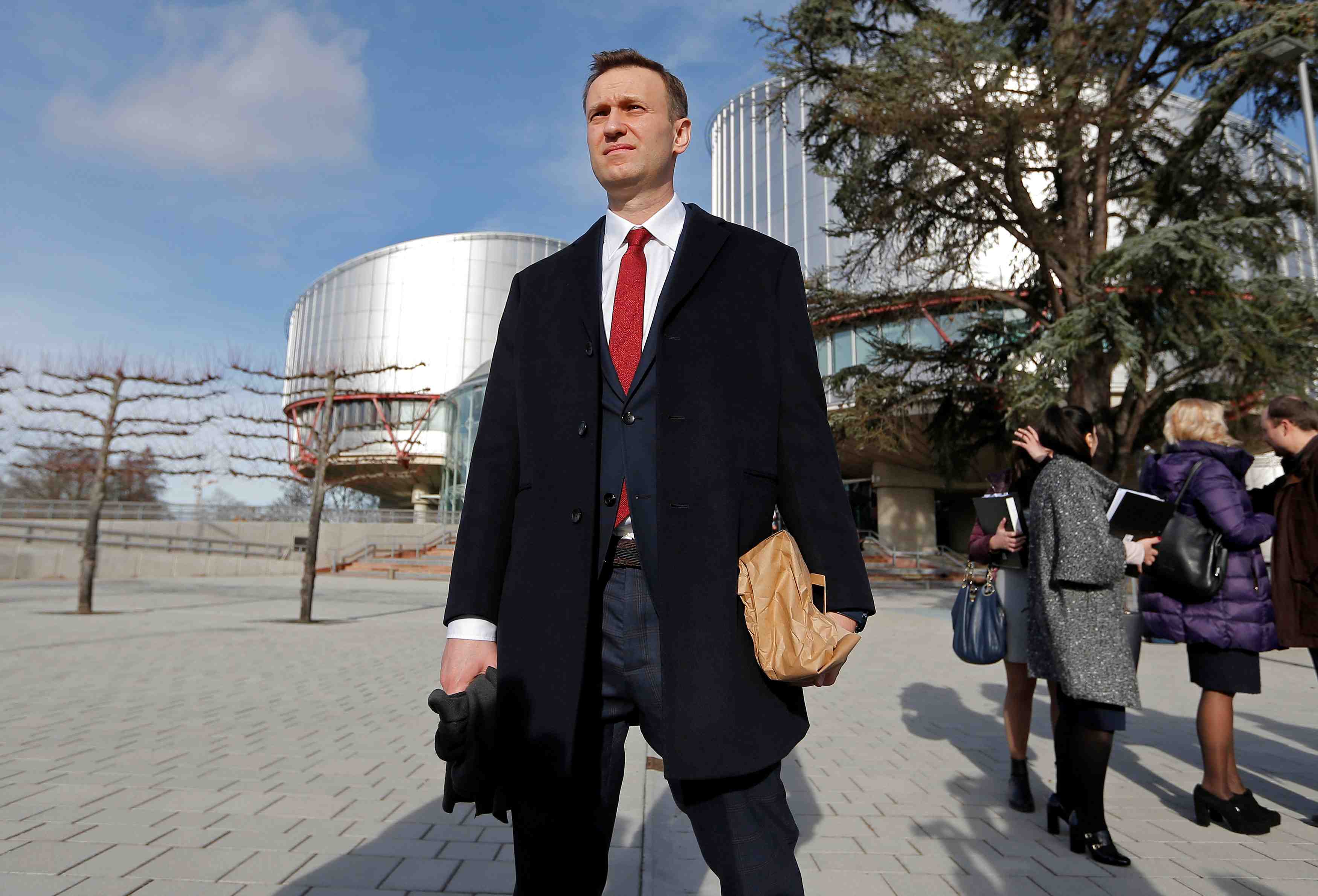 Navalny denonce devant la cedh le harcelement du pouvoir russe