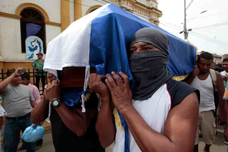Les usa et l'onu condamnent les violences au nicaragua
