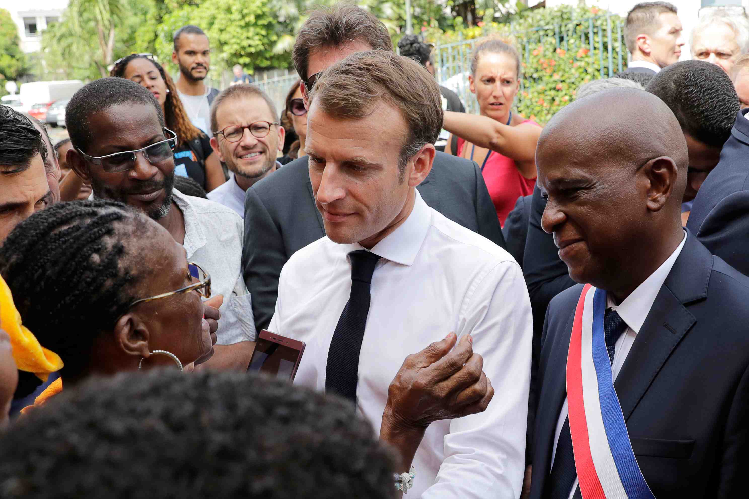 Seisme de magnitude 6,3 en pleine visite de macron aux antilles