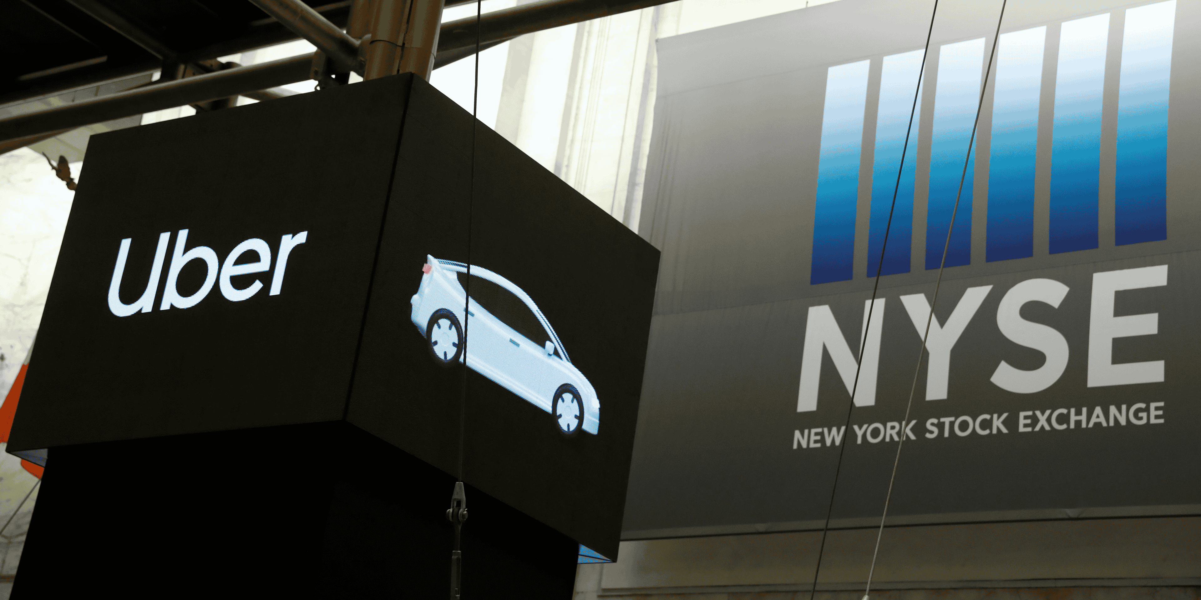 Uber perd plus de 6% pour ses debuts en bourse a new york