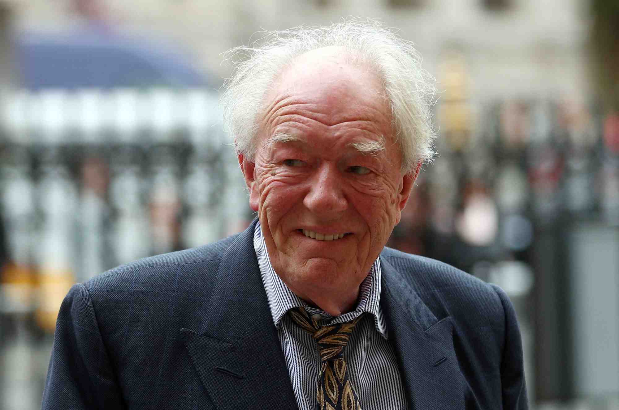 Photo d'archives de l'acteur michael gambon a londres, en grande-bretagne