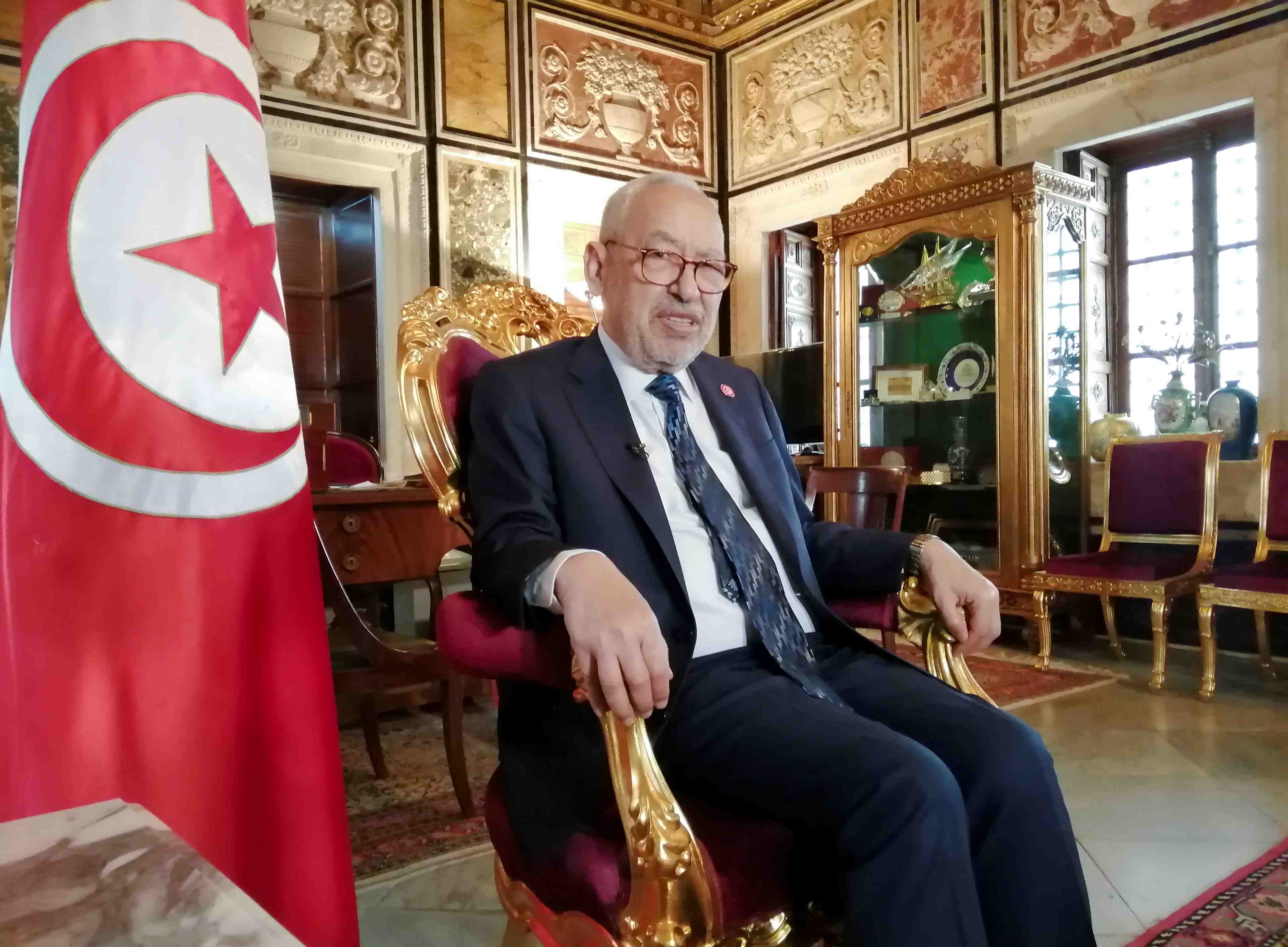 Tunisie: le chef de file d'ennahda hospitalise