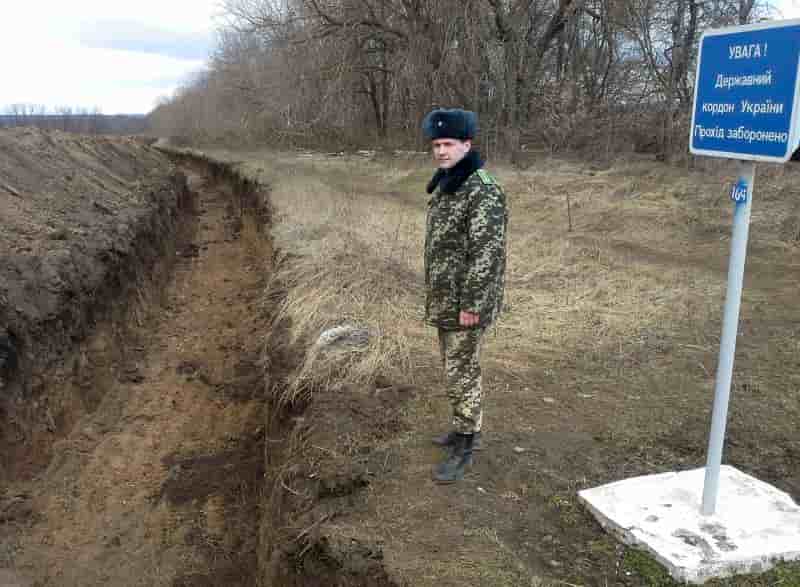 Vigilance à la frontière entre l'Ukraine et la Russie