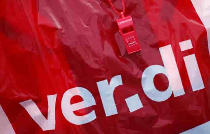Deutsche post: le syndicat verdi appelle a la greve jeudi