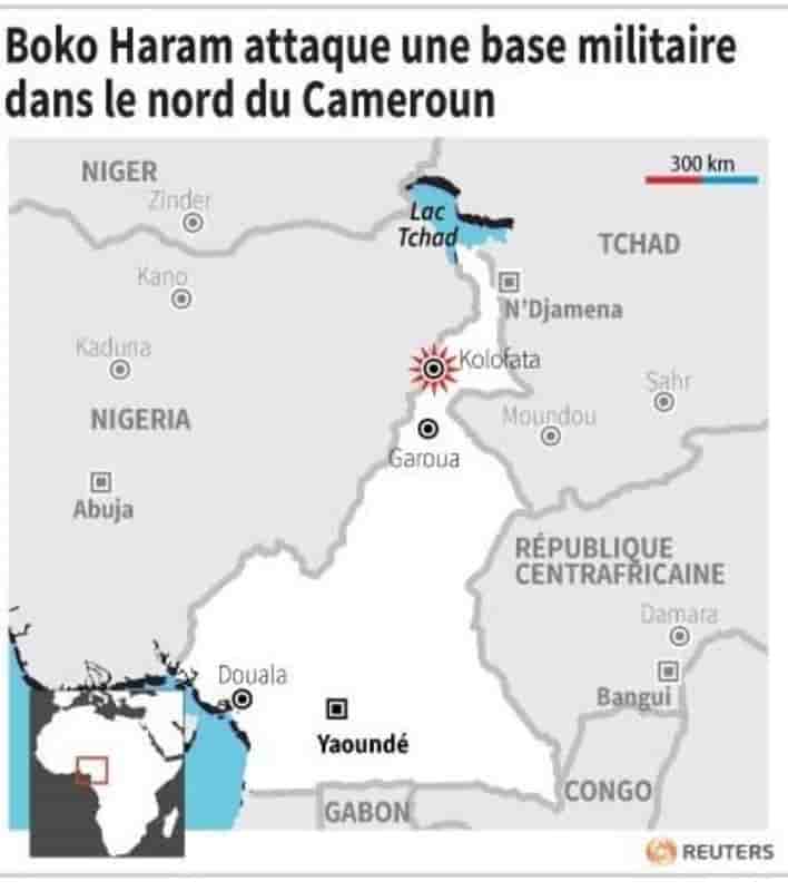 Boko haram attaque une base militaire dans le nord du cameroun