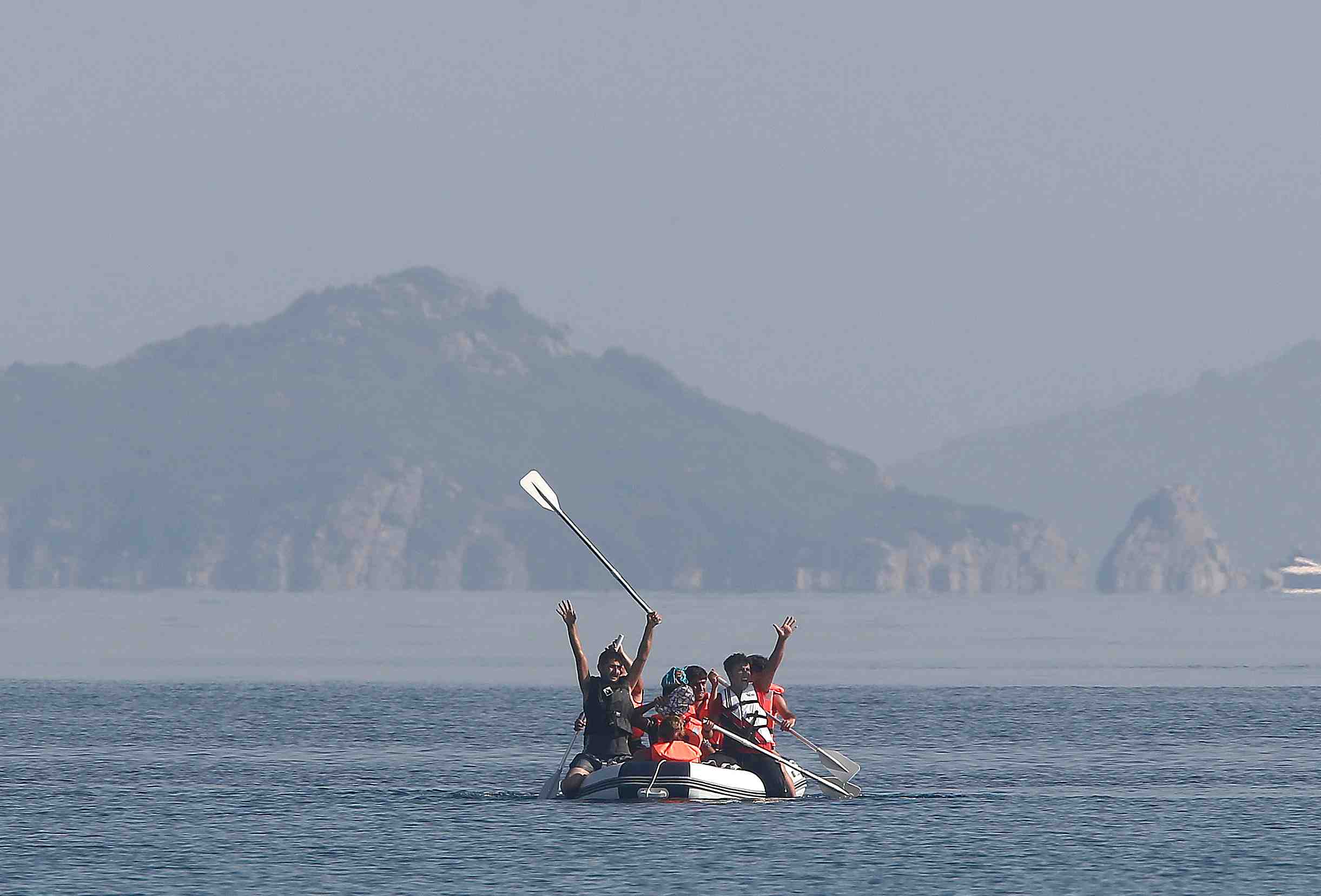 Pres de 110.000 migrants arrives clandestinement en juillet dans l'union europeenne