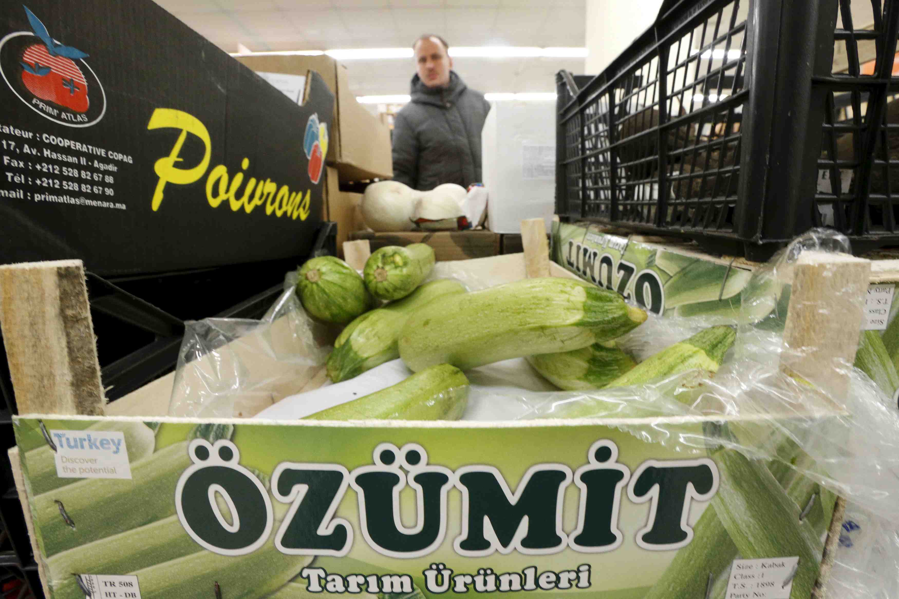 La liste des produits turcs que moscou va boycotter
