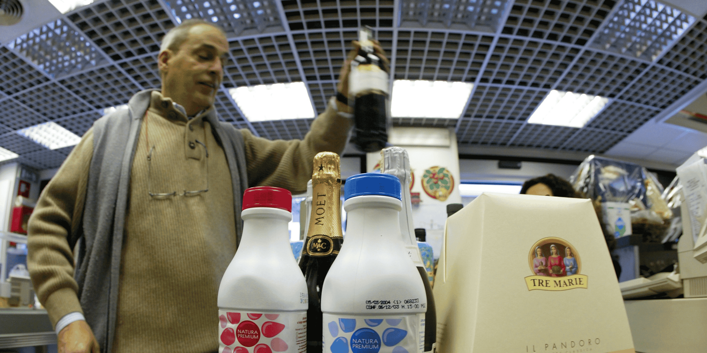 Carrefour supermarché caisses