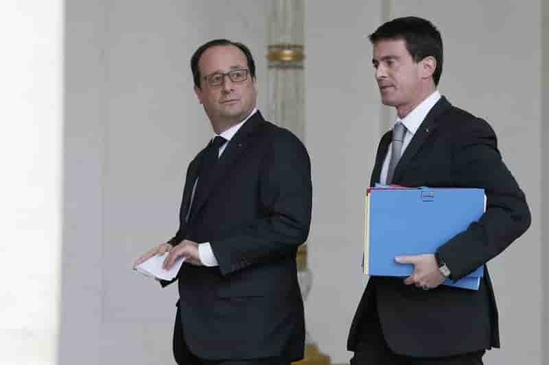 La defiance grandit envers francois hollande et manuel valls