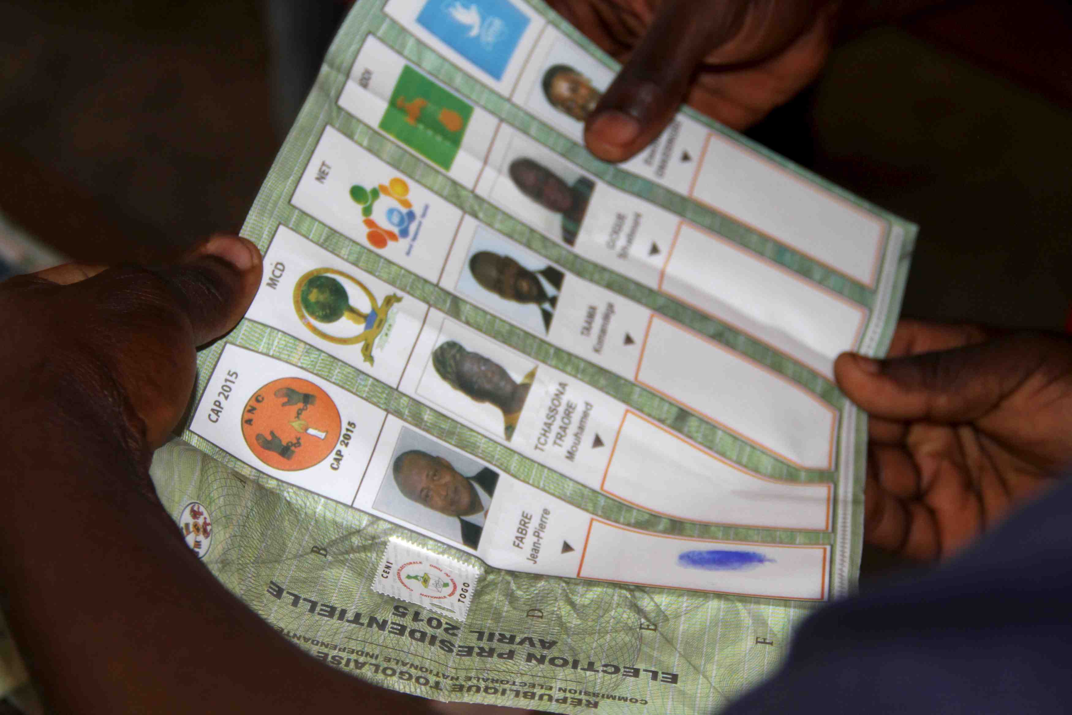 L'election presidentielle au togo s'est tenue dans le calme