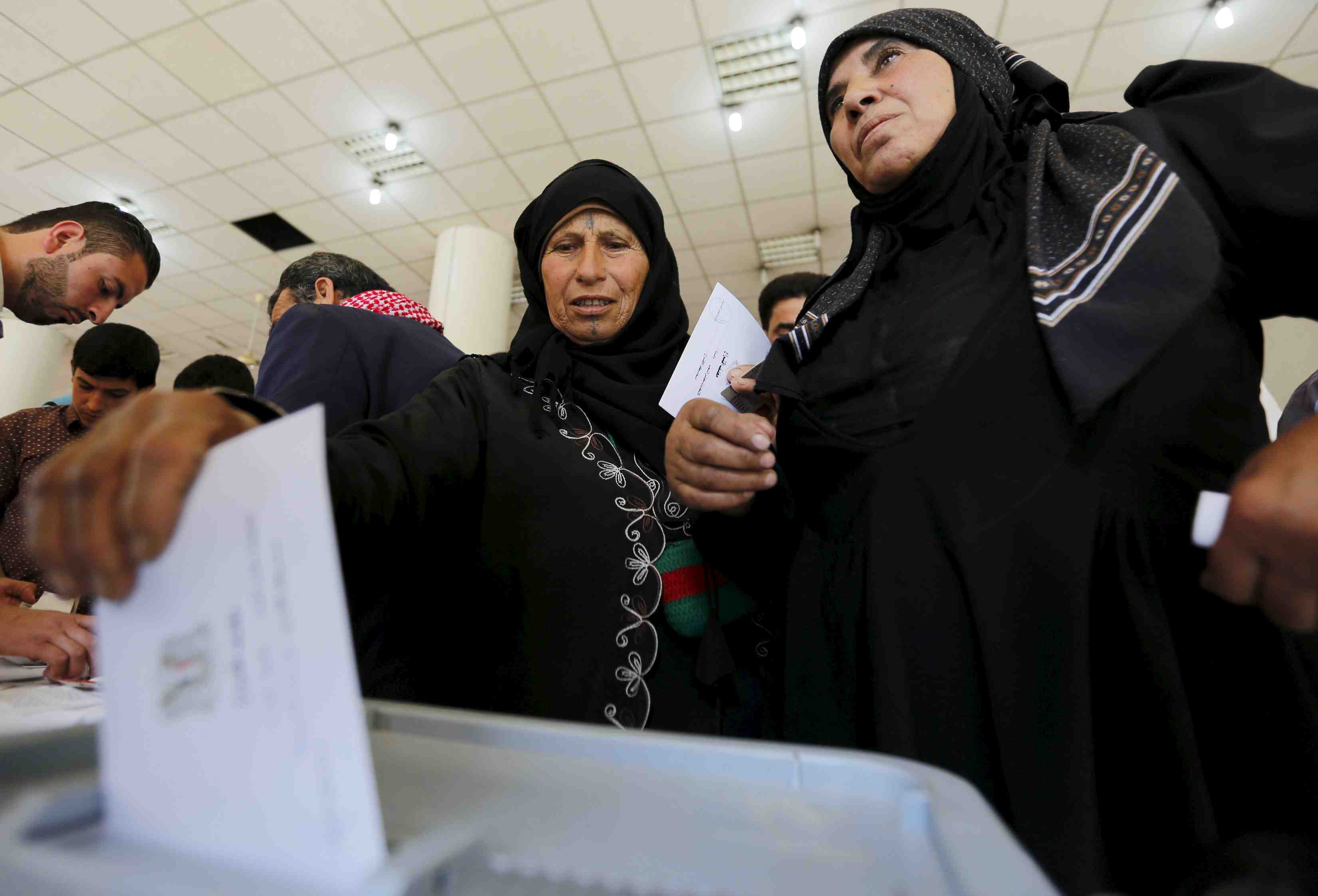 Scrutin legislatif en syrie