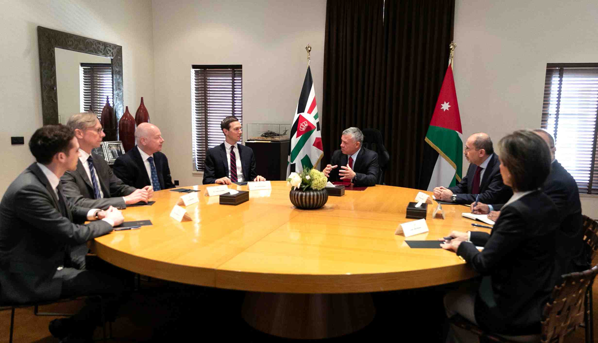 Pas de paix sans un etat palestinien, dit abdallah de jordanie